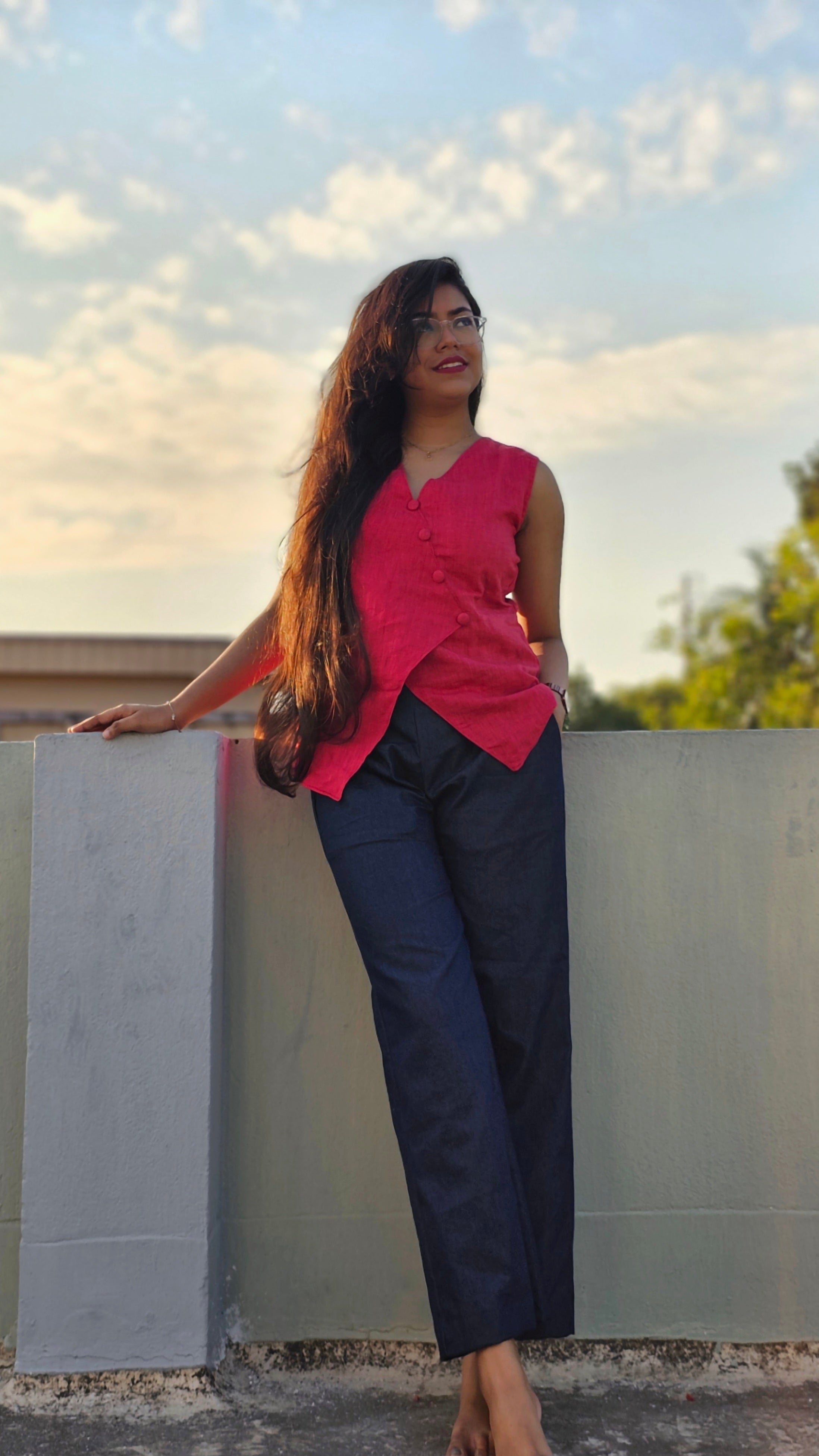 Denim Trouser