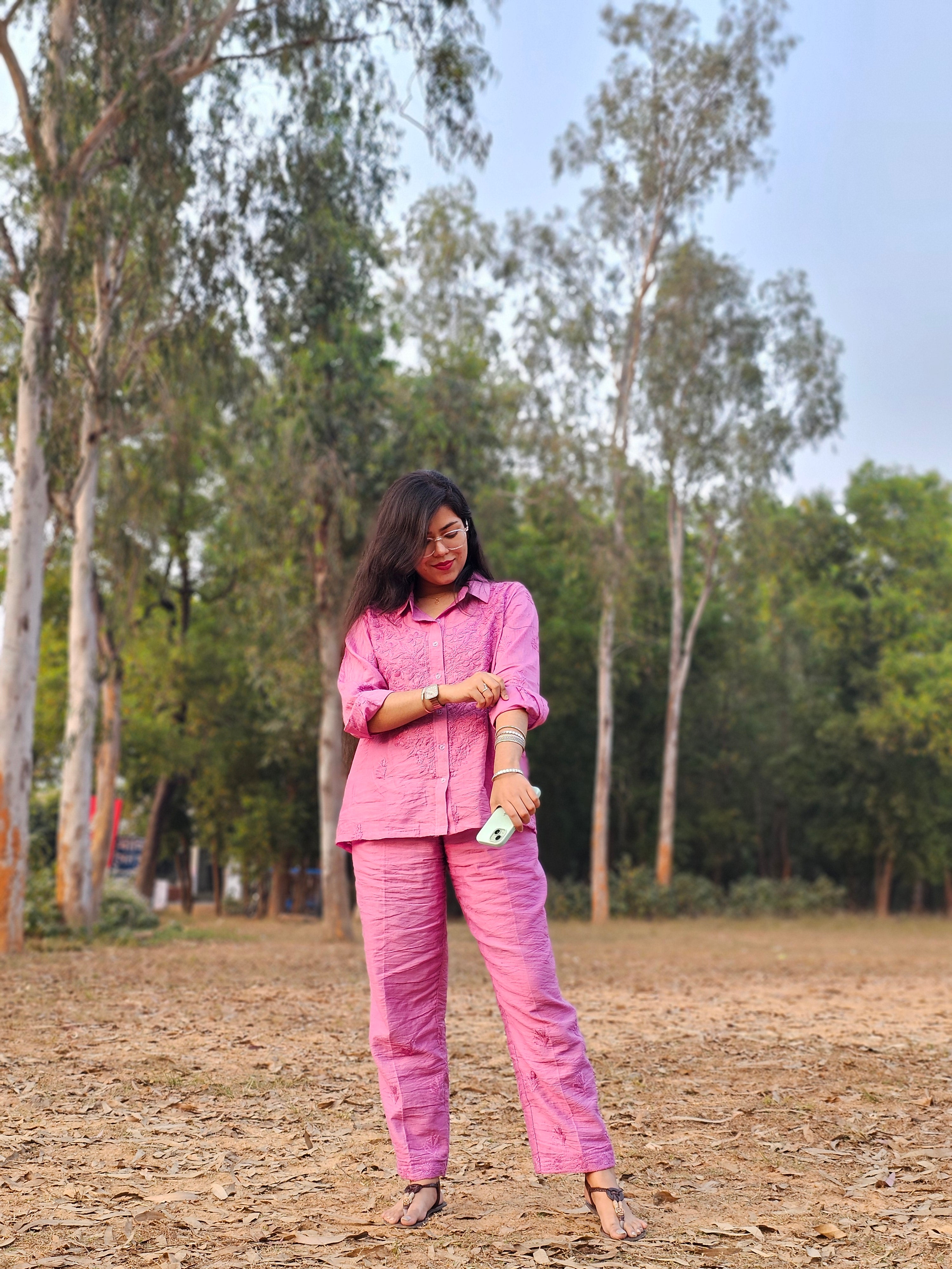 Chikankari Coord Set
