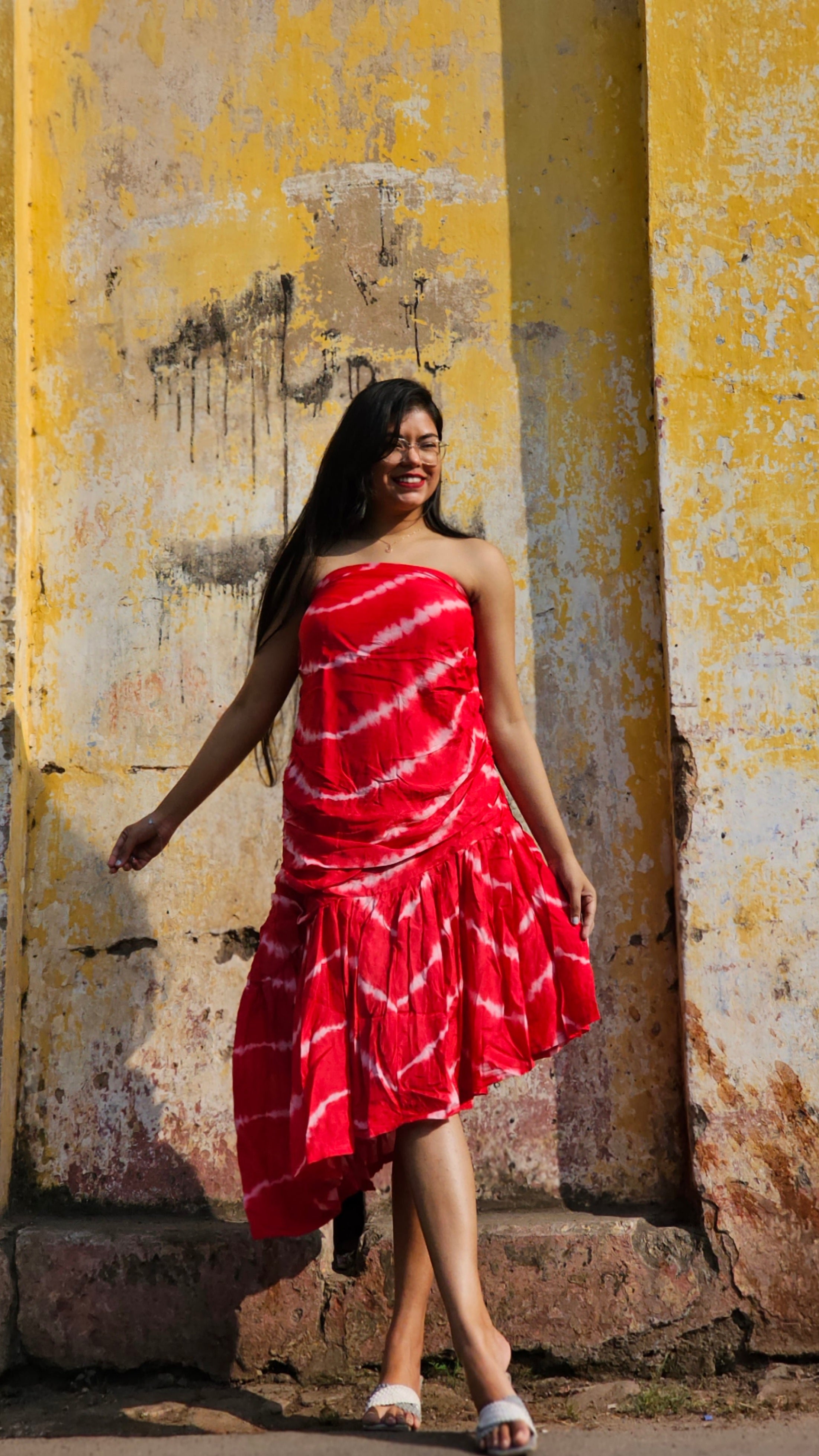 Shibori Dress