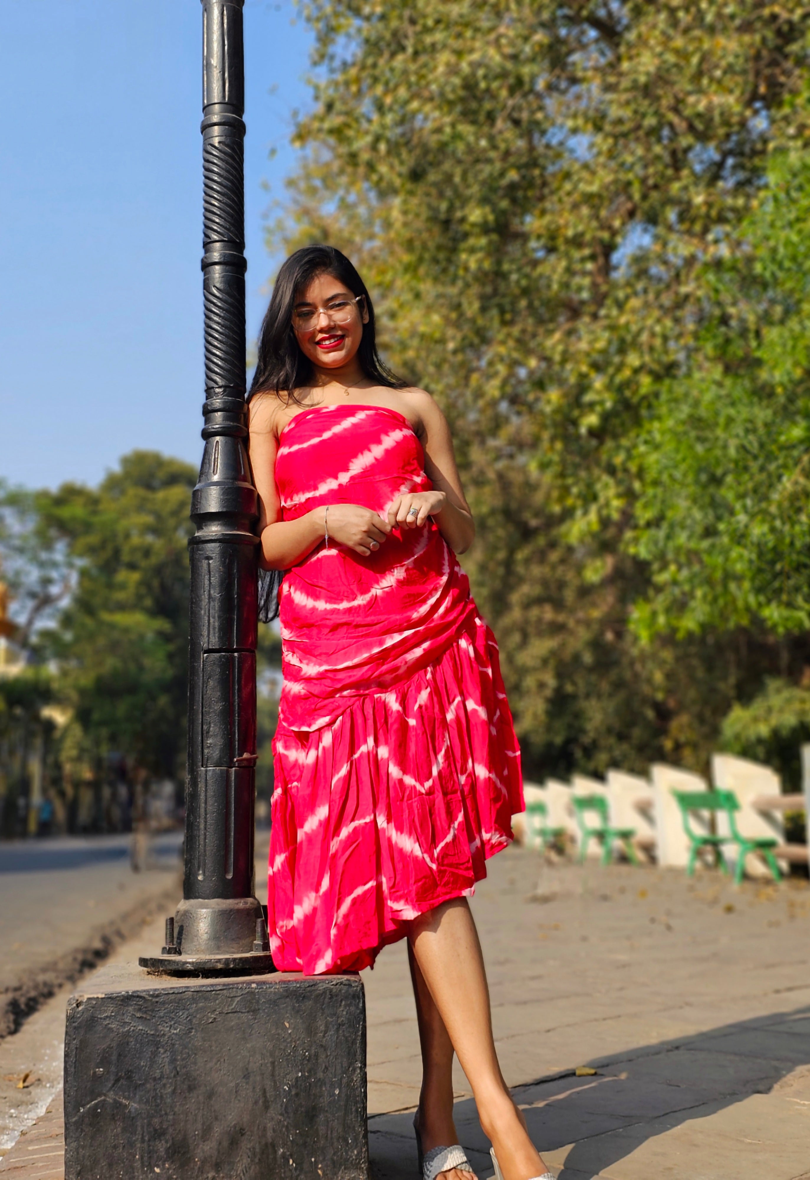 Shibori Dress