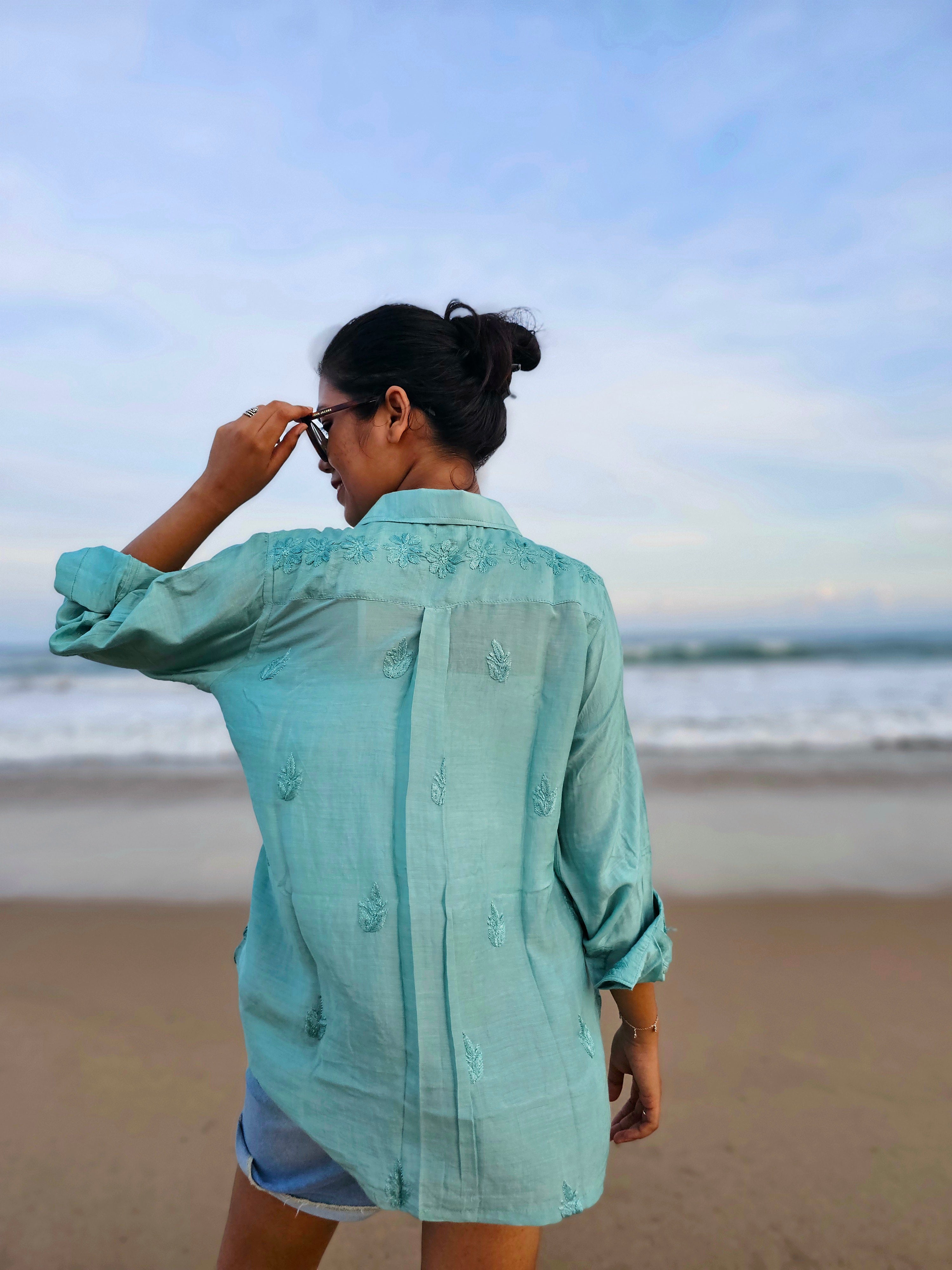 CHIKANKARI "ALLWAYS" SHIRT