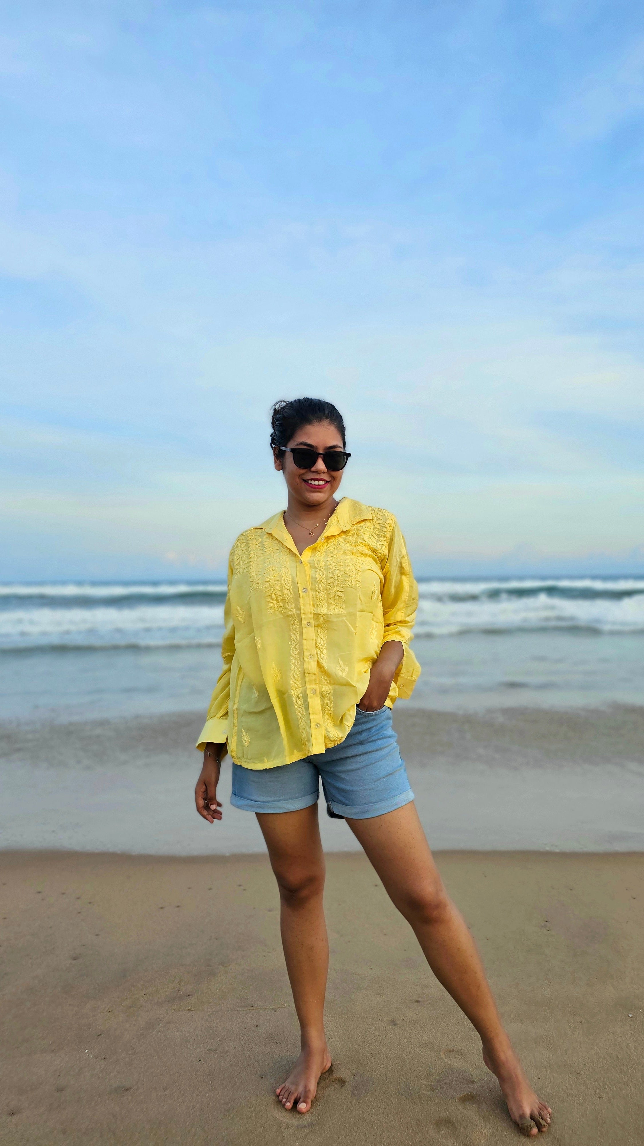 CHIKANKARI "ALLWAYS" SHIRT