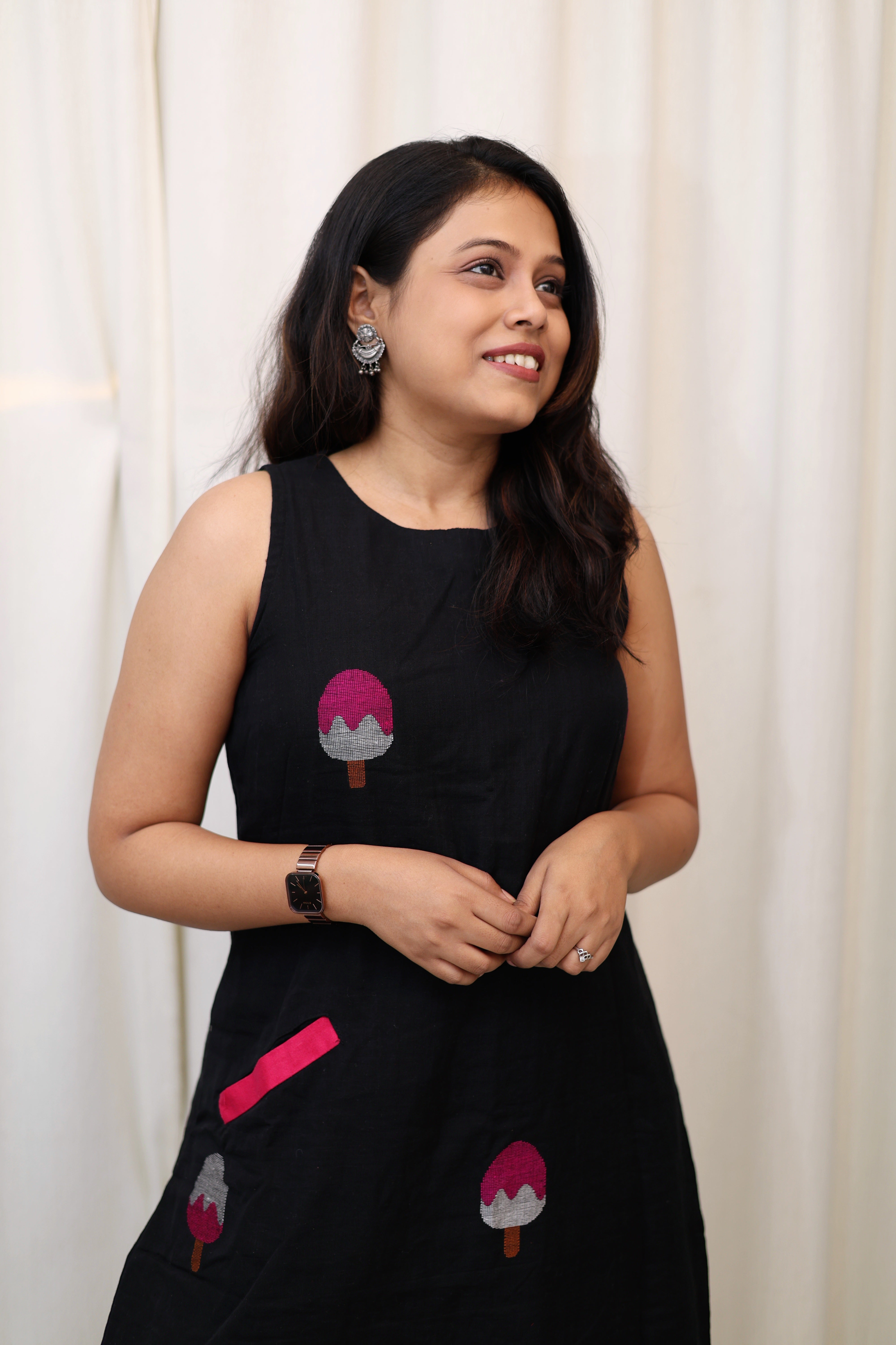 Handloom Jamdani Dress