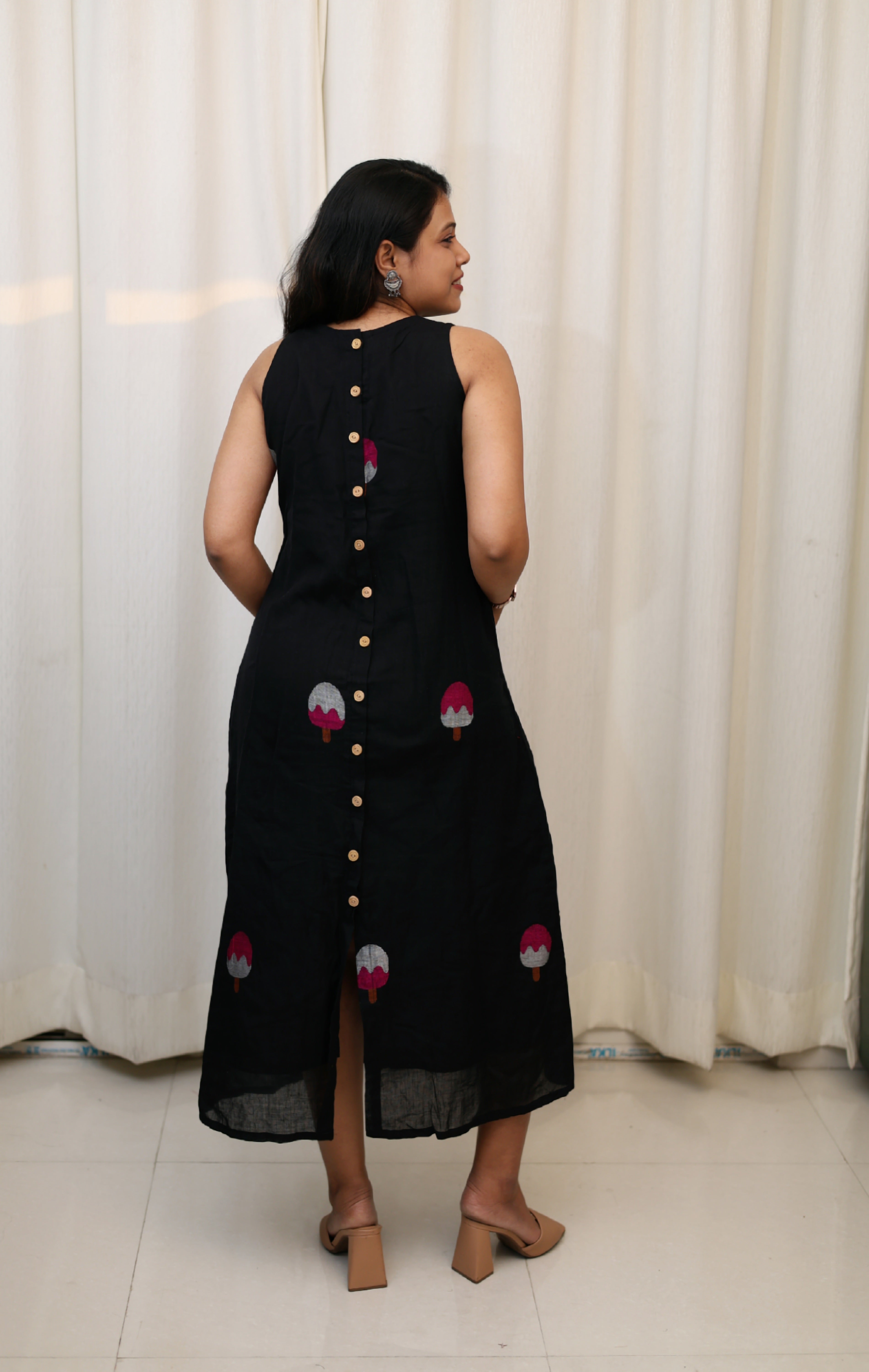 Handloom Jamdani Dress