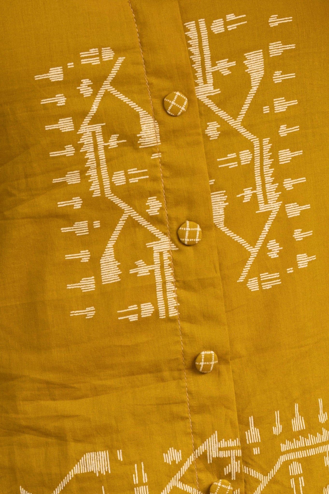 Mustard Yellow Nivaari Daftar-Fit