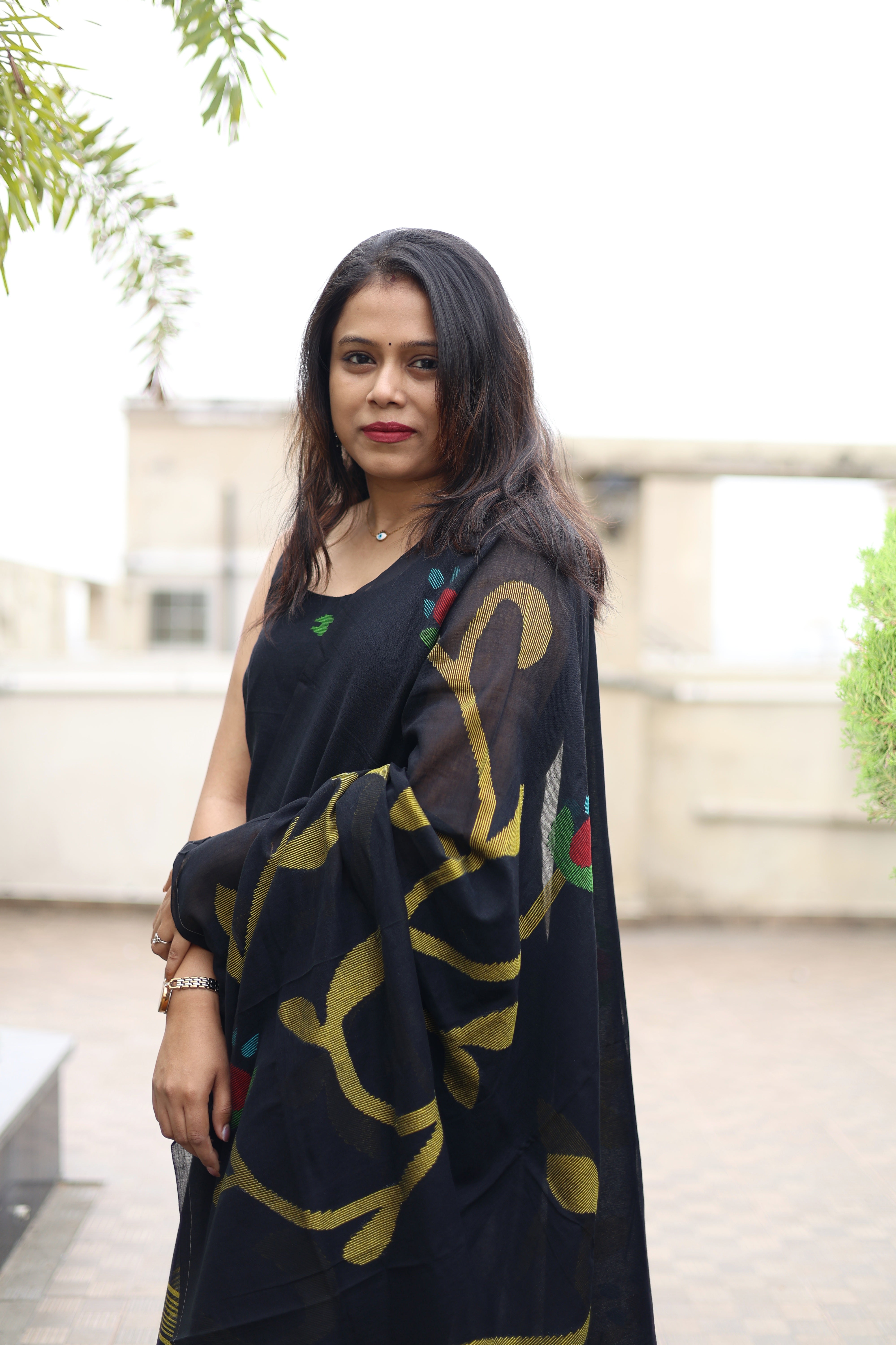 Handloom "Lata" Jamdani Suit Set