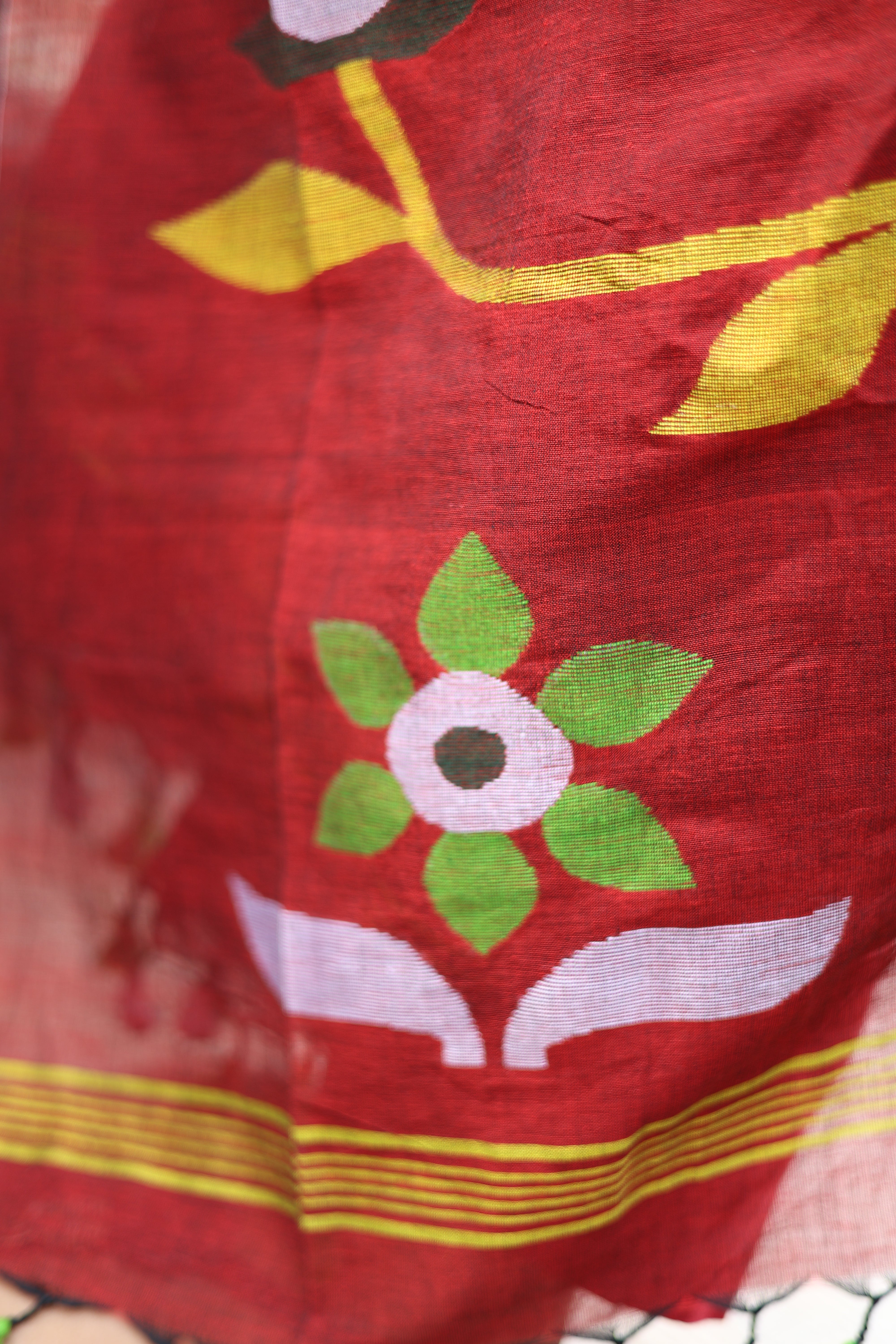 Handloom "Lata" Jamdani Suit Set