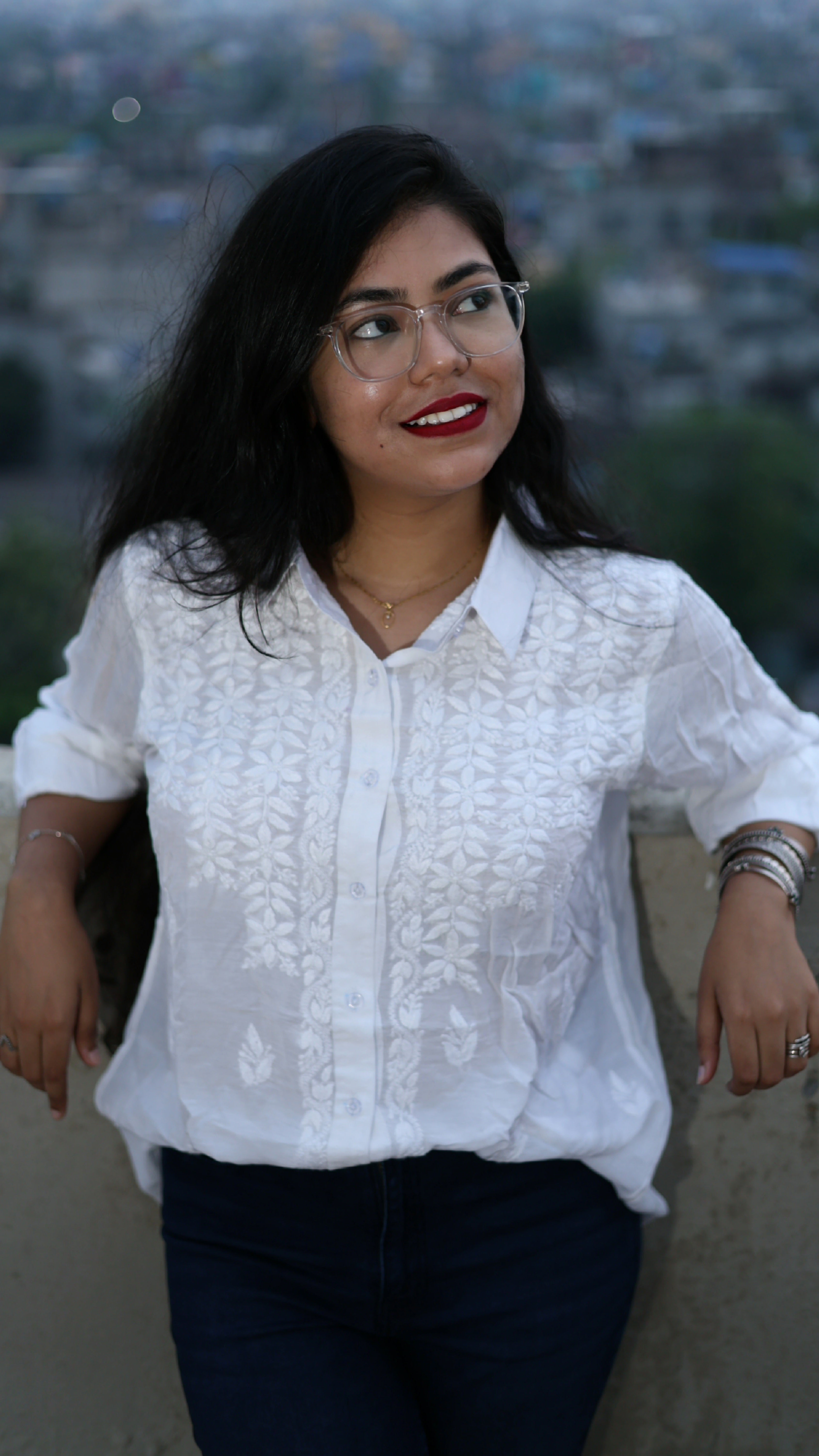 CHIKANKARI "ALLWAYS" SHIRT