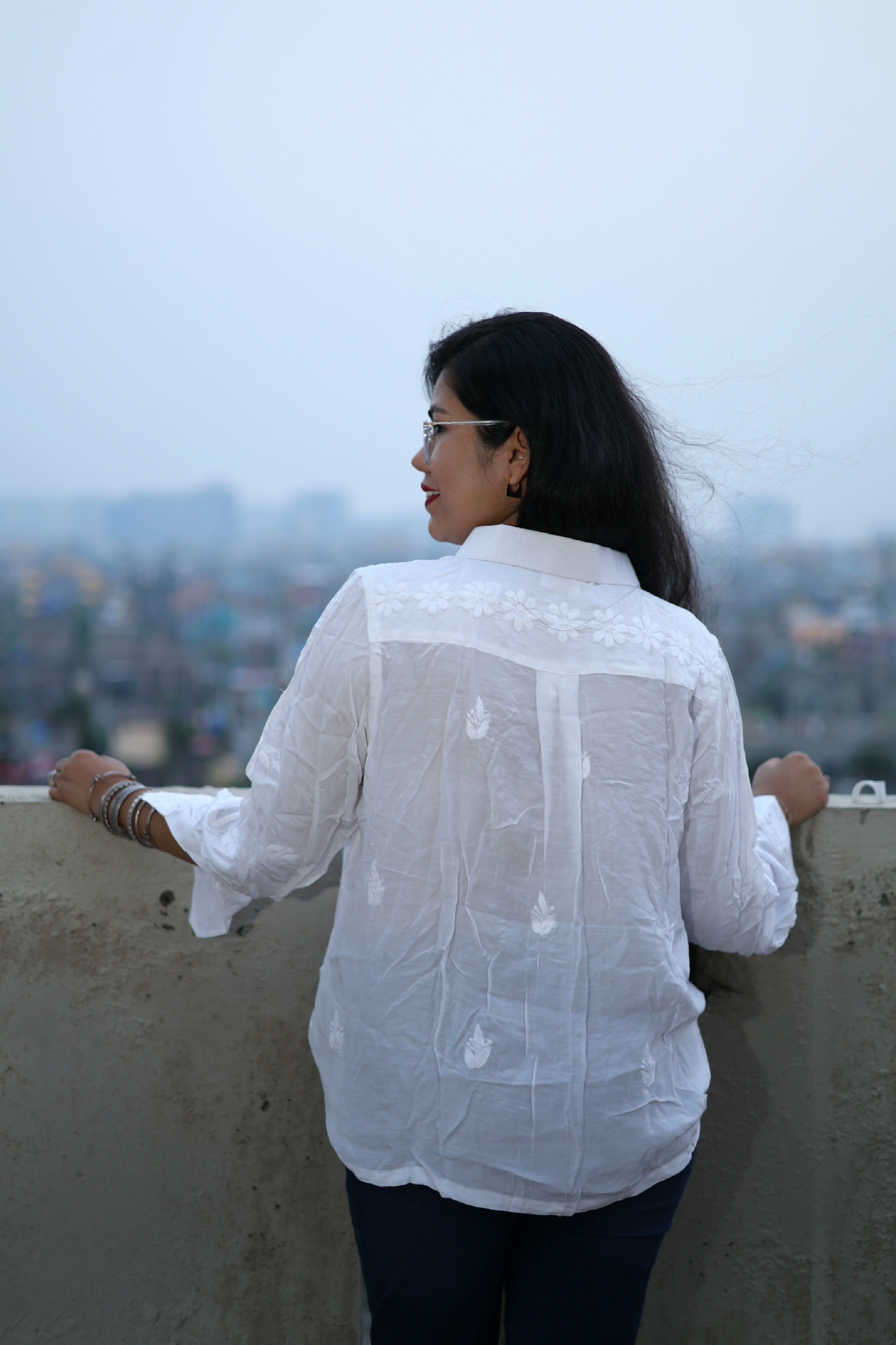 CHIKANKARI "ALLWAYS" SHIRT
