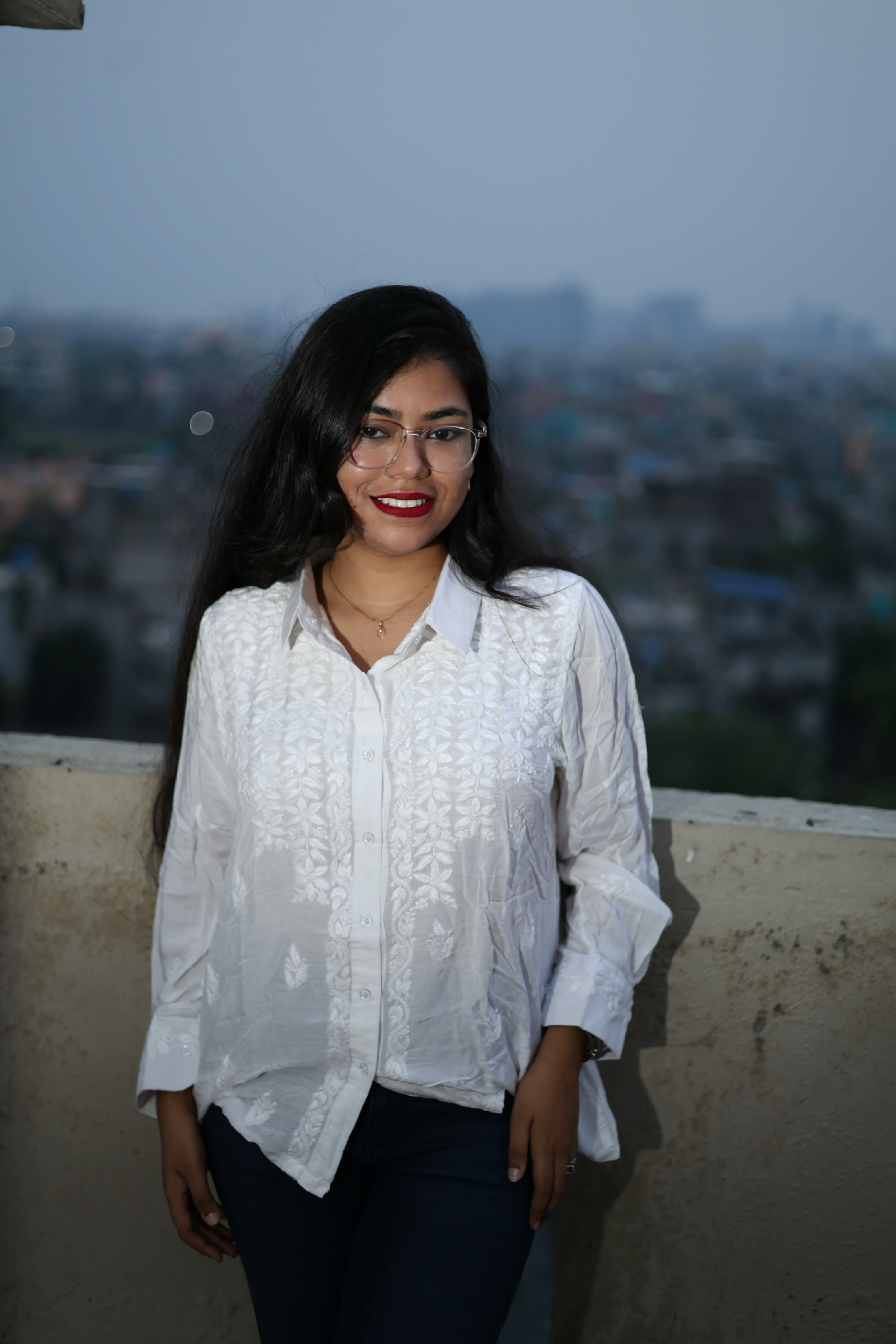 CHIKANKARI "ALLWAYS" SHIRT