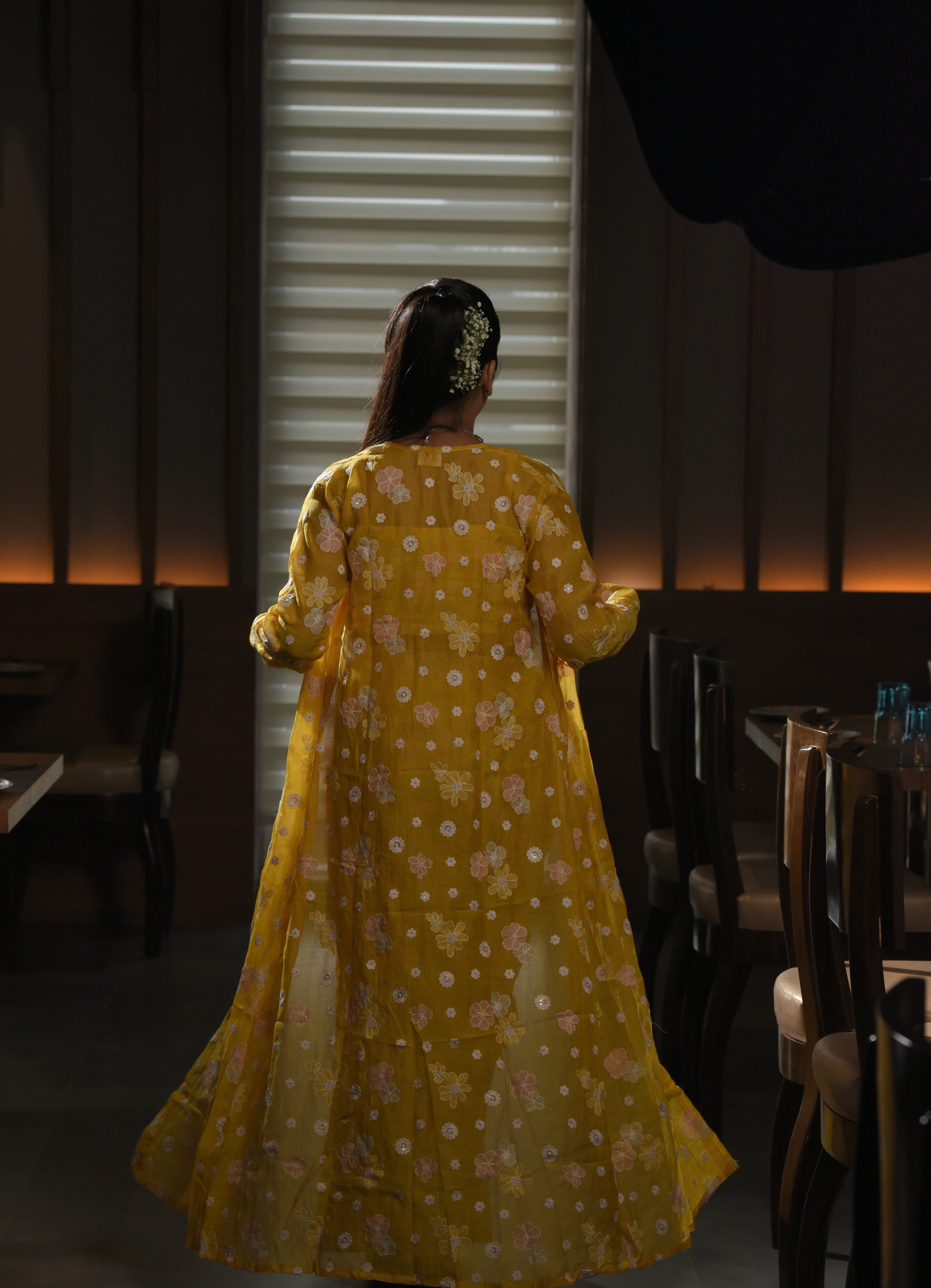 Guldasta- Yellow three piece set