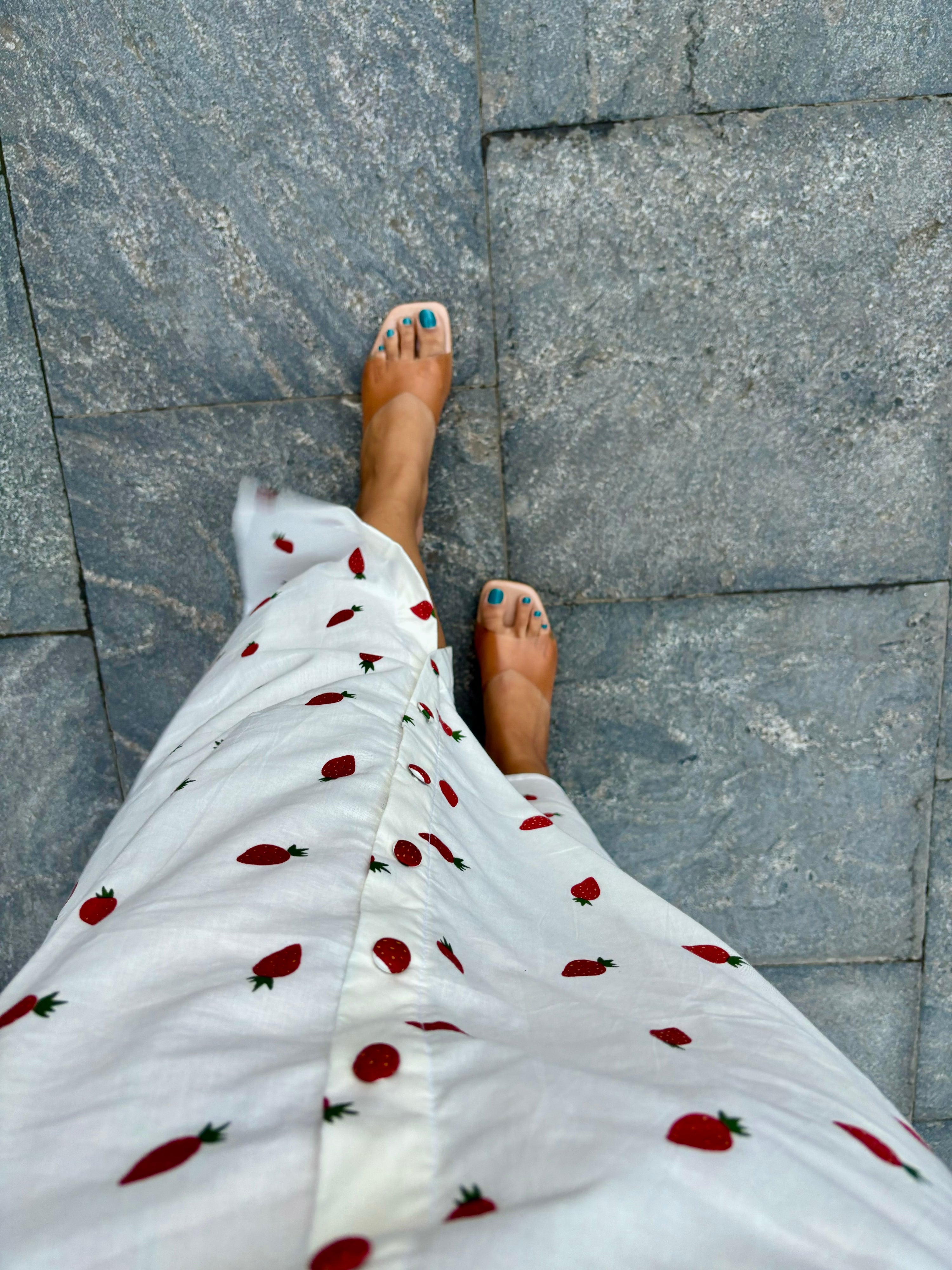 Berry Breeze Mul cotton Dress