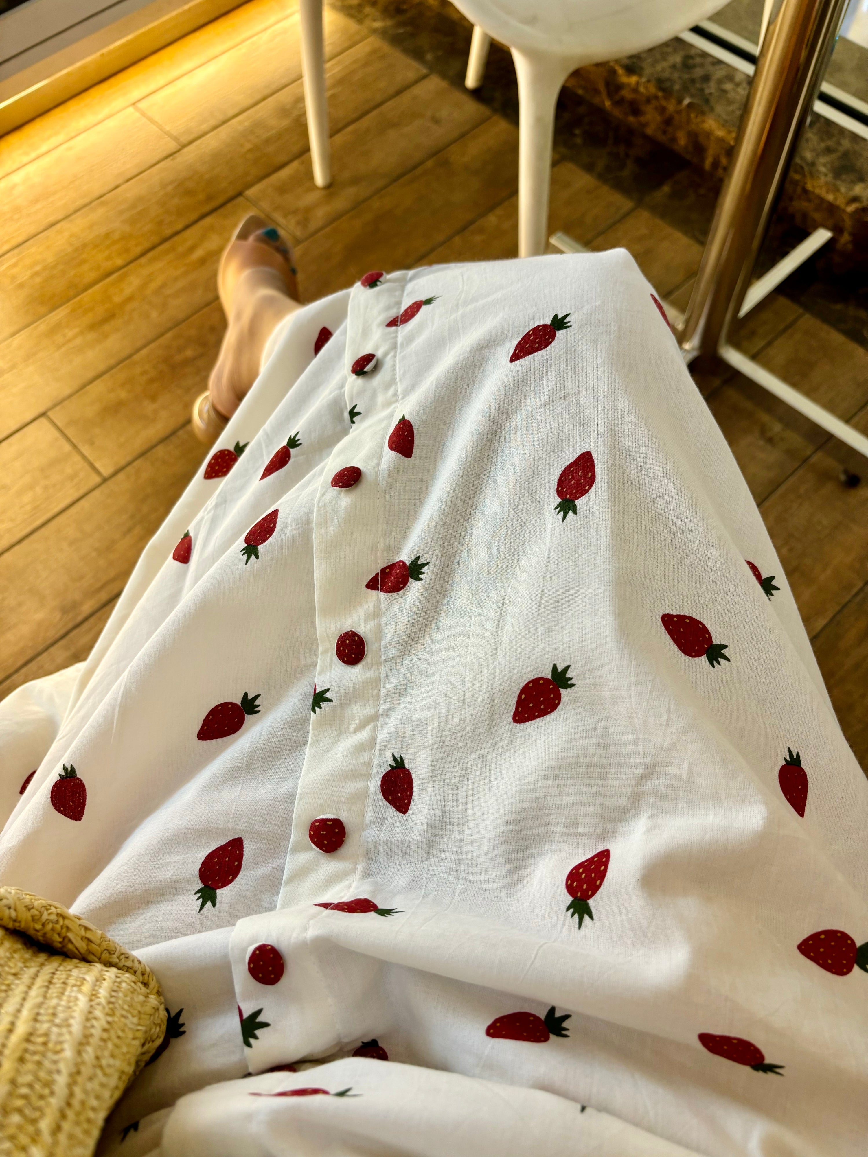 Berry Breeze Mul cotton Dress