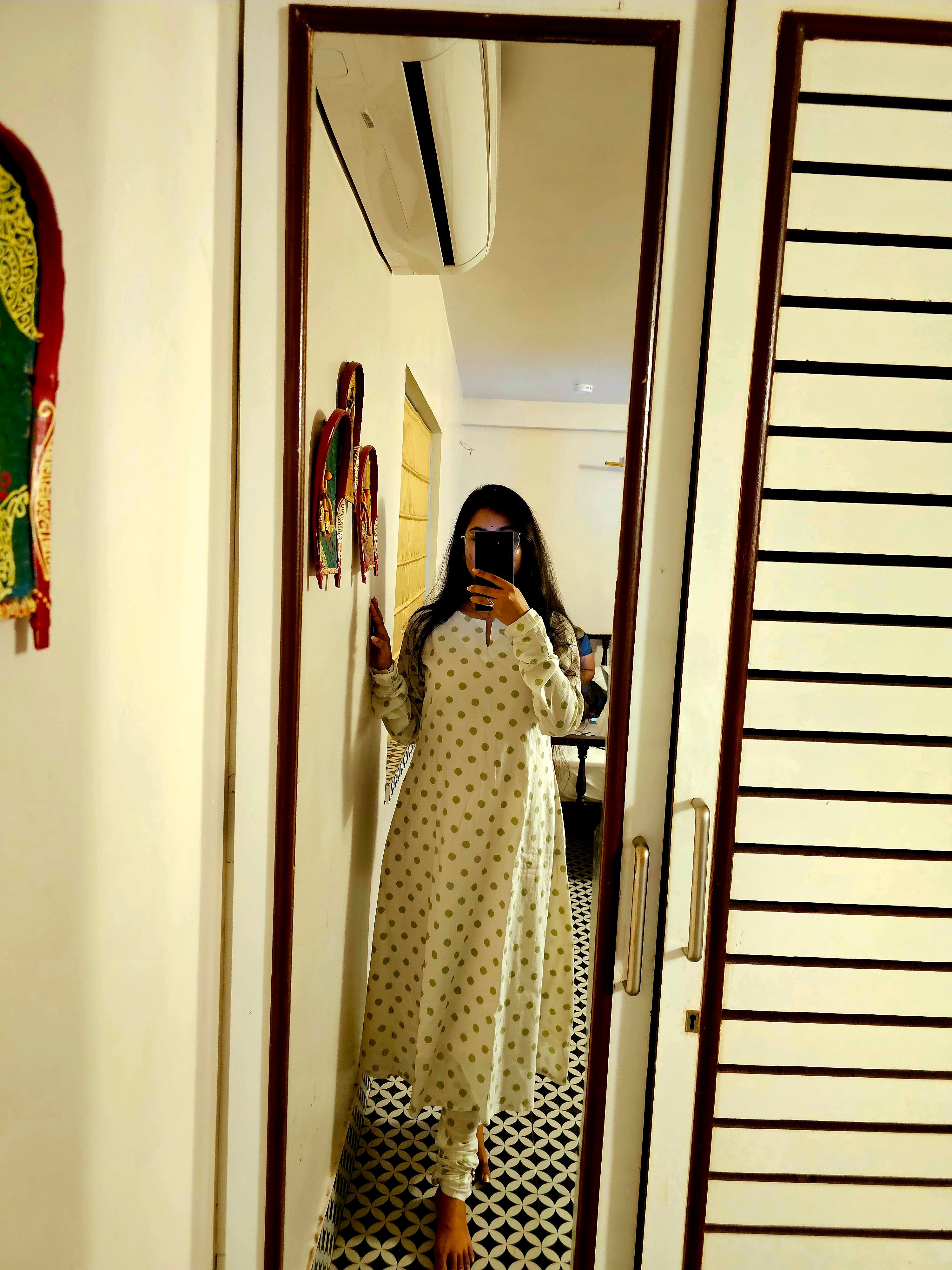 SUHAANI ( HANDBLOCKED KURTA PANT SET)