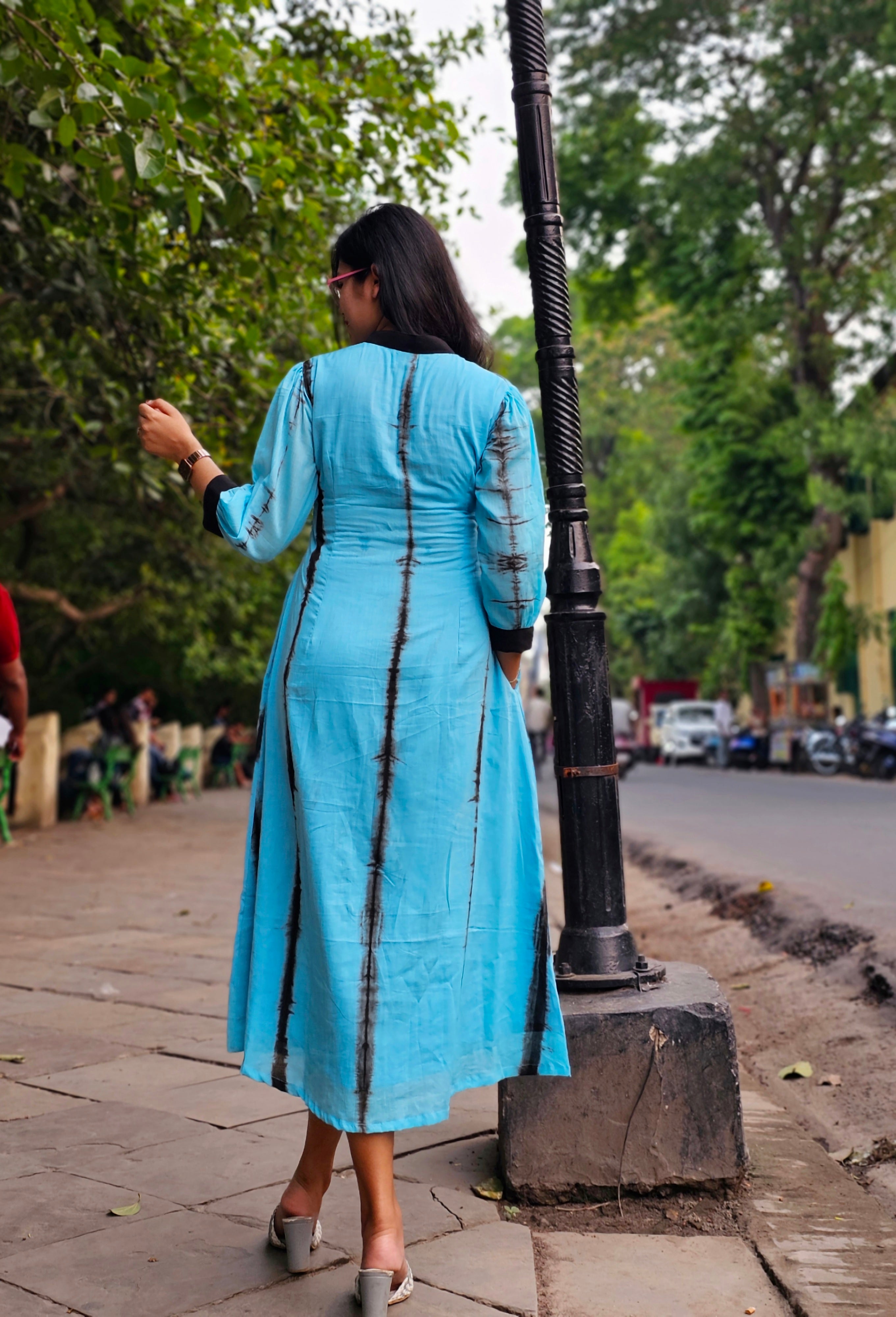 DyeVerse Applique dress