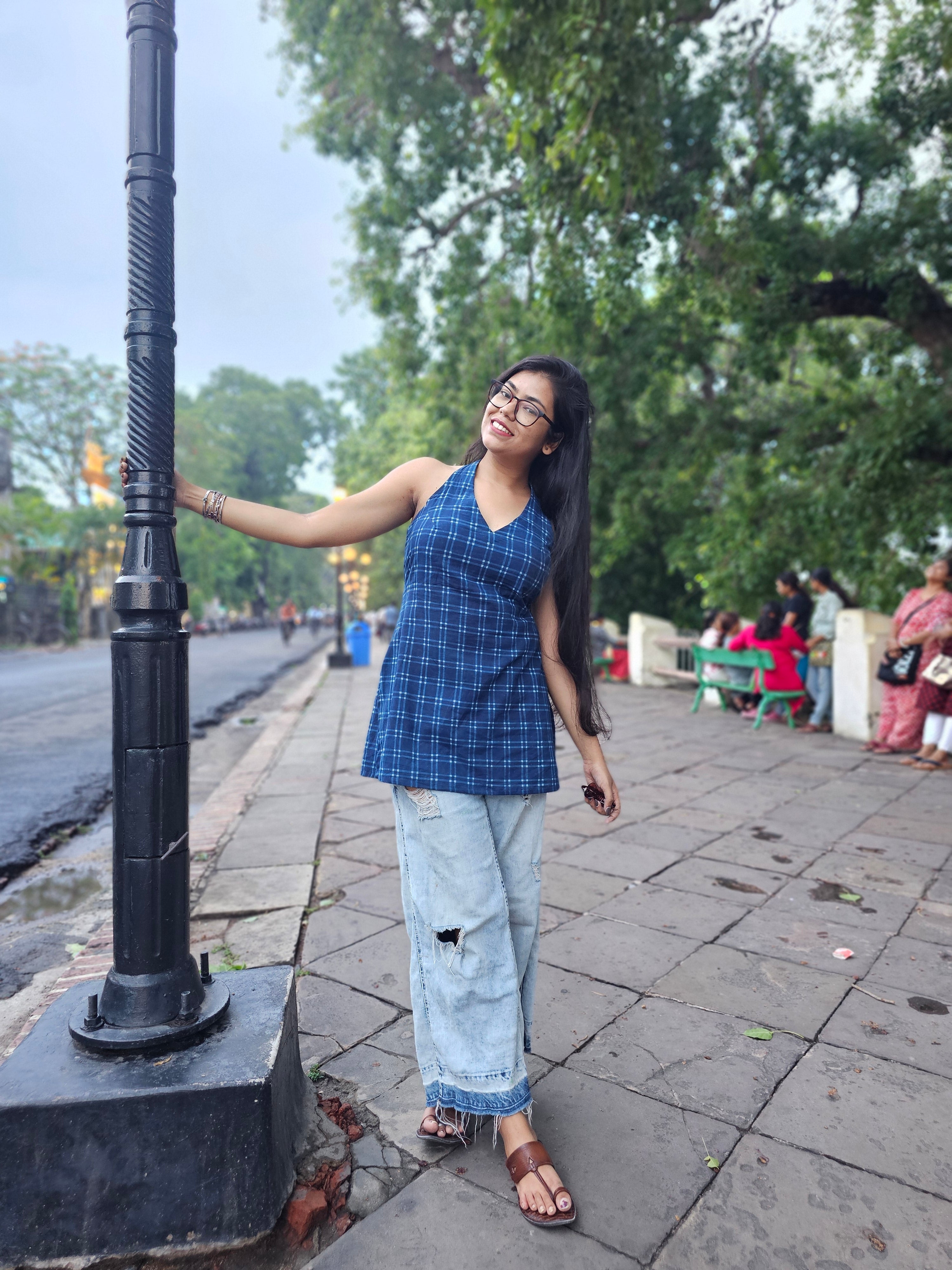 Indigo Short Kurta