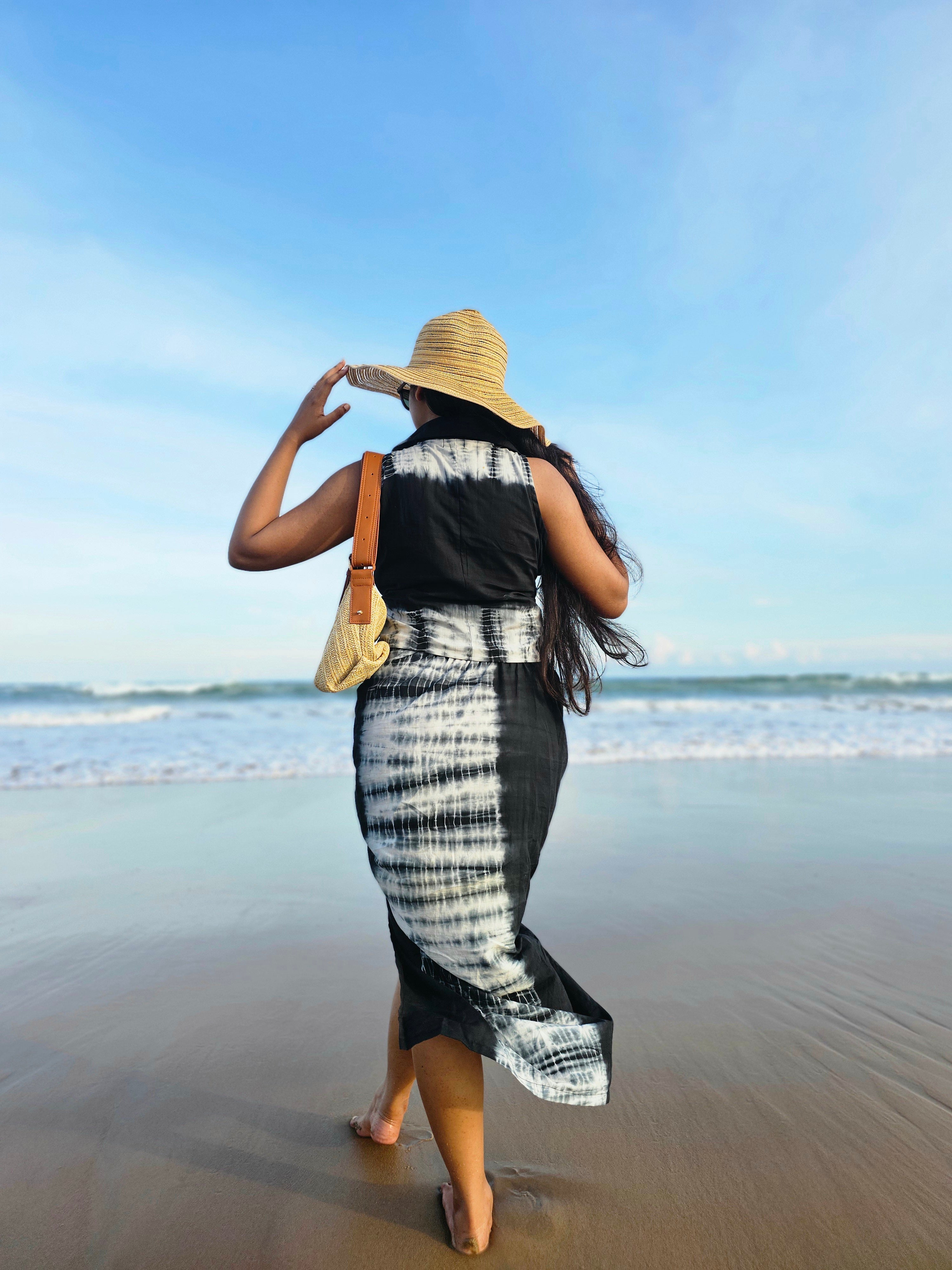 DyeVerse Black and White Co-ord Set