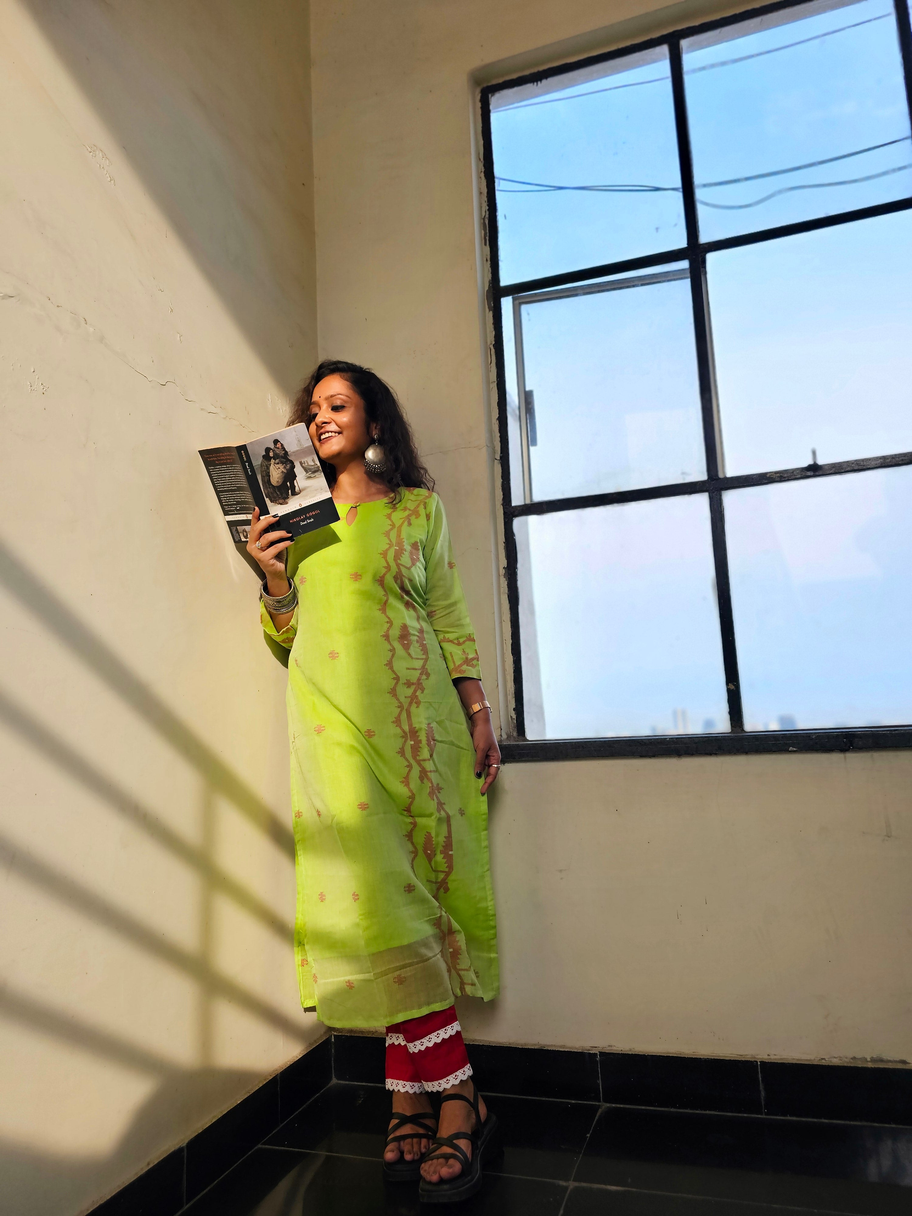 Handloom Jamdani Kurti