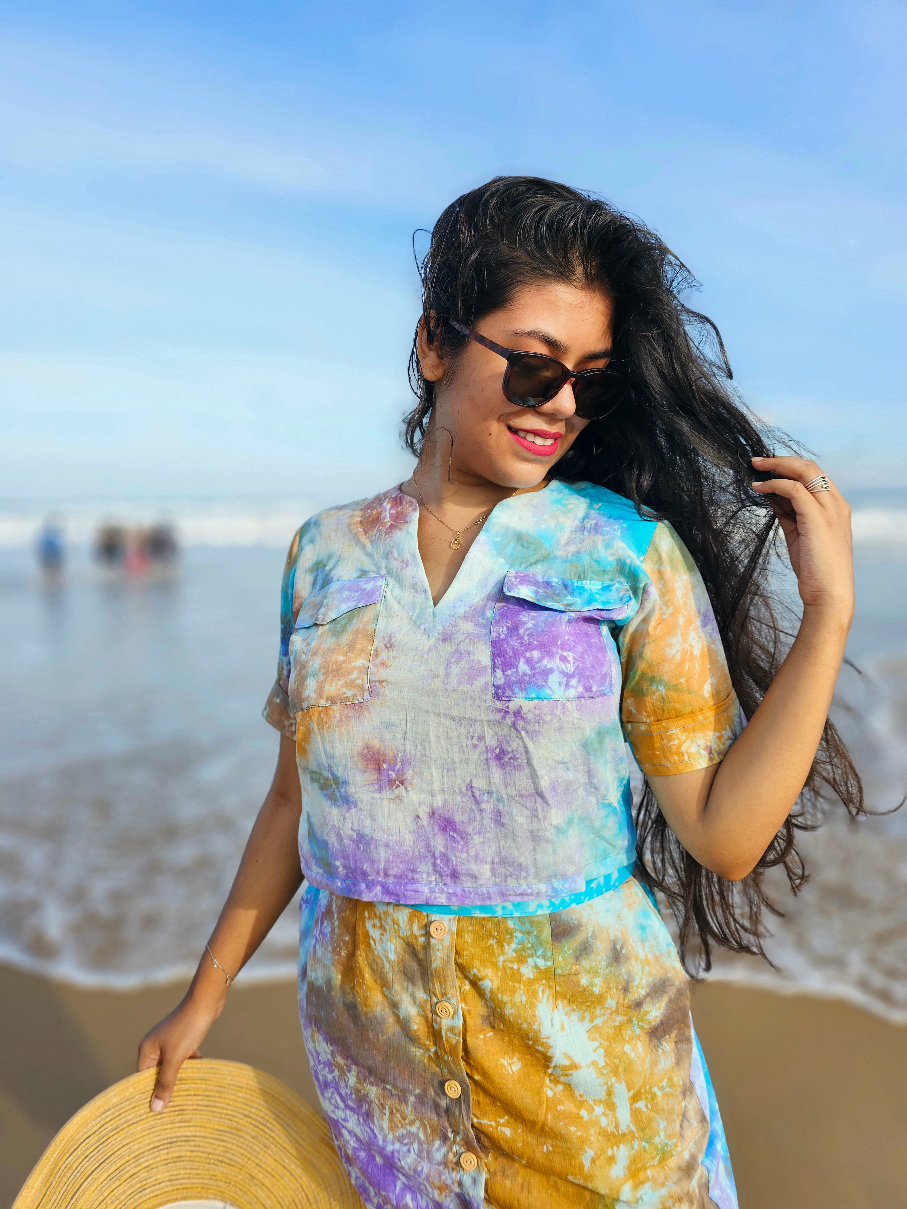 DYEVERSE SKIRT COORD MULTICOLOUR