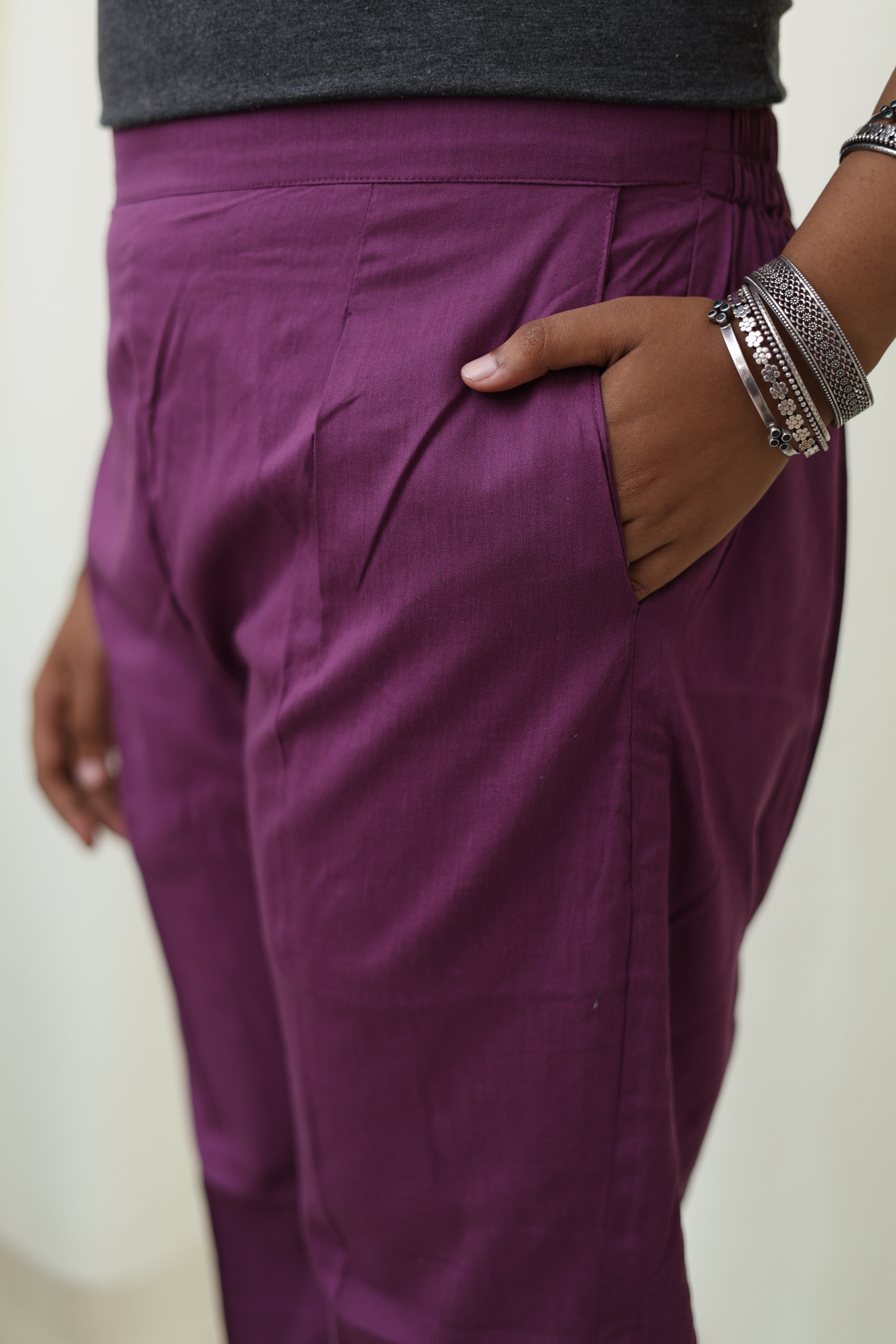 Versa Pant- Dirty Purple