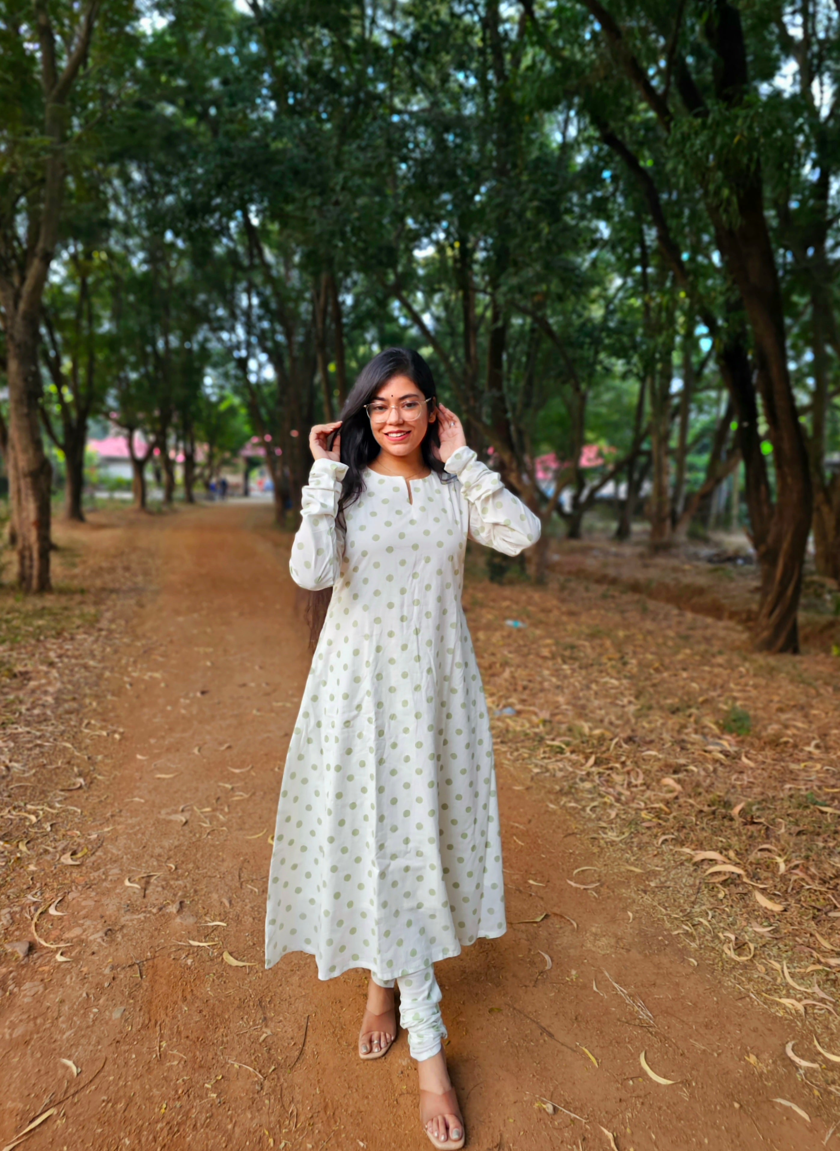 SUHAANI ( HANDBLOCKED KURTA PANT SET)