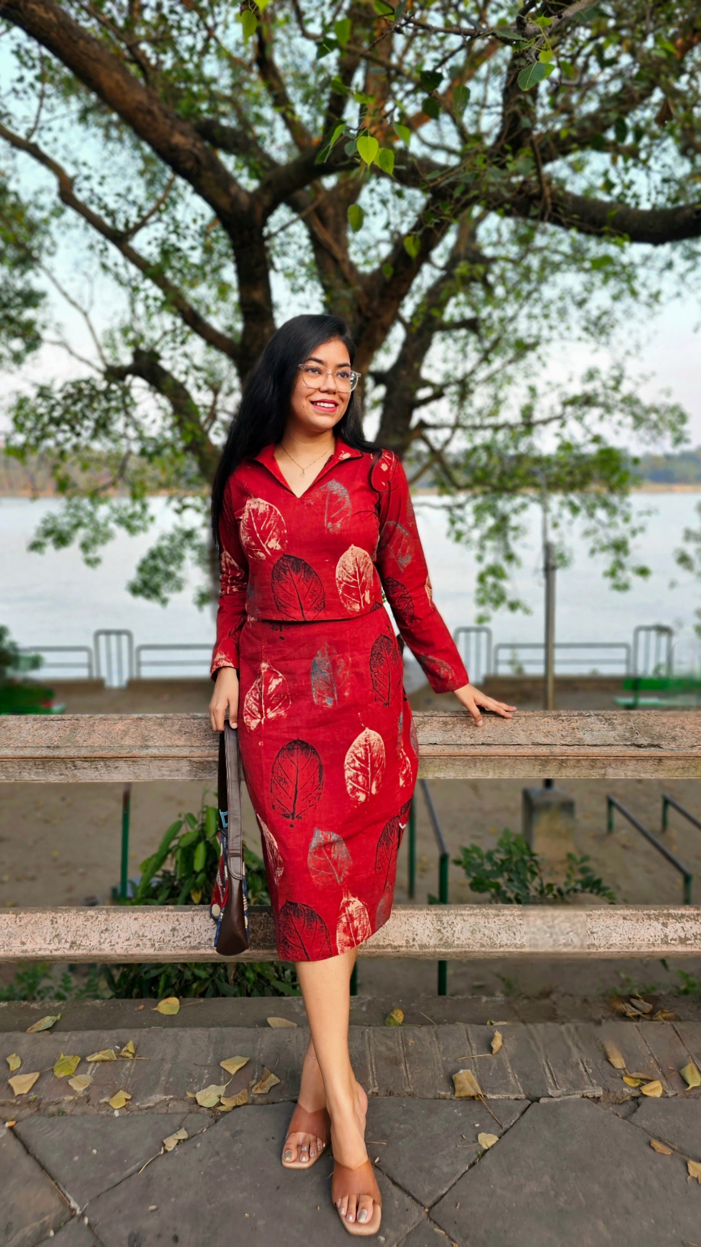 VANYA Ajrakh Co-ord Set