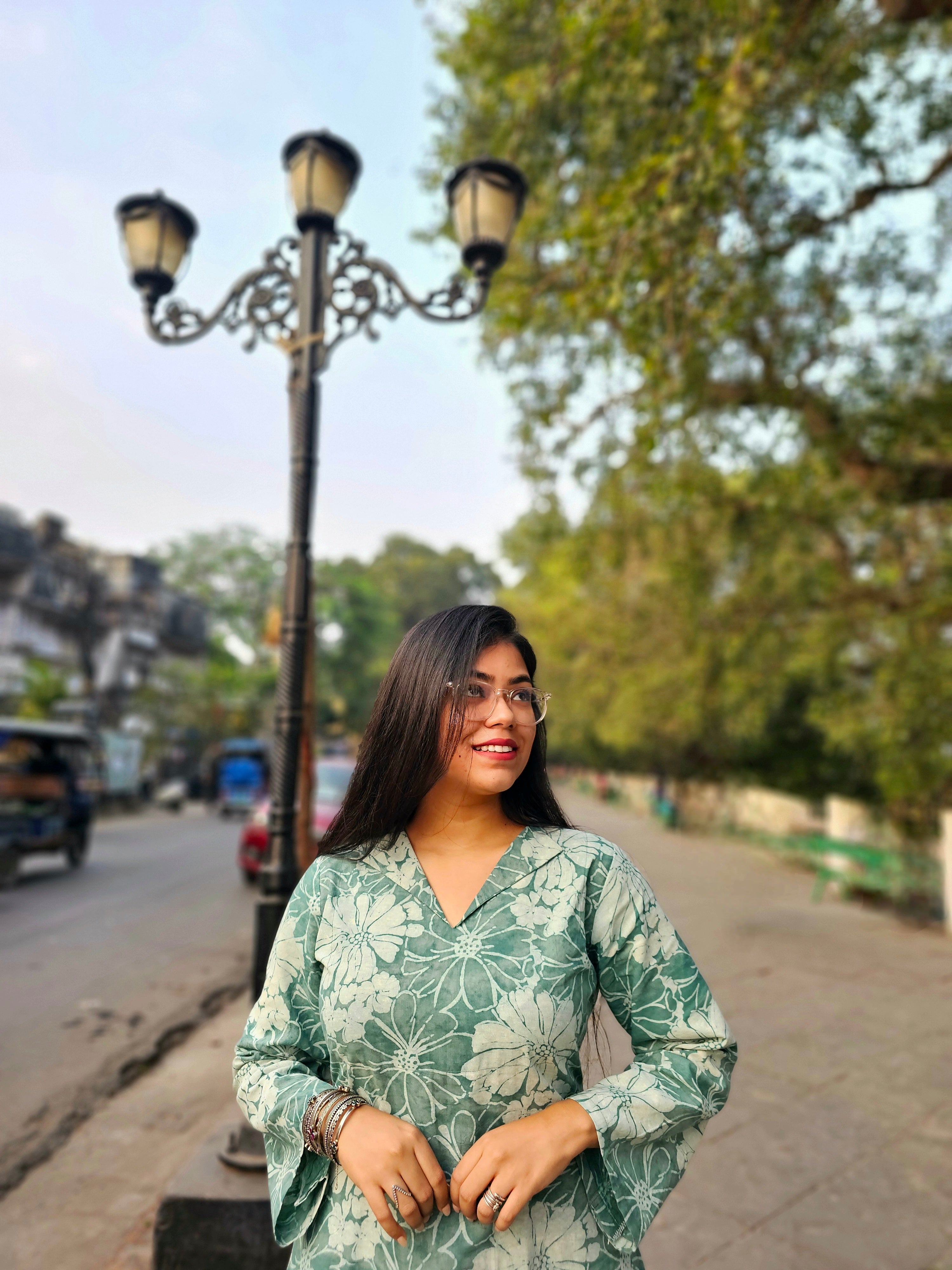 GULDASTA - Green Kurta Pant Set