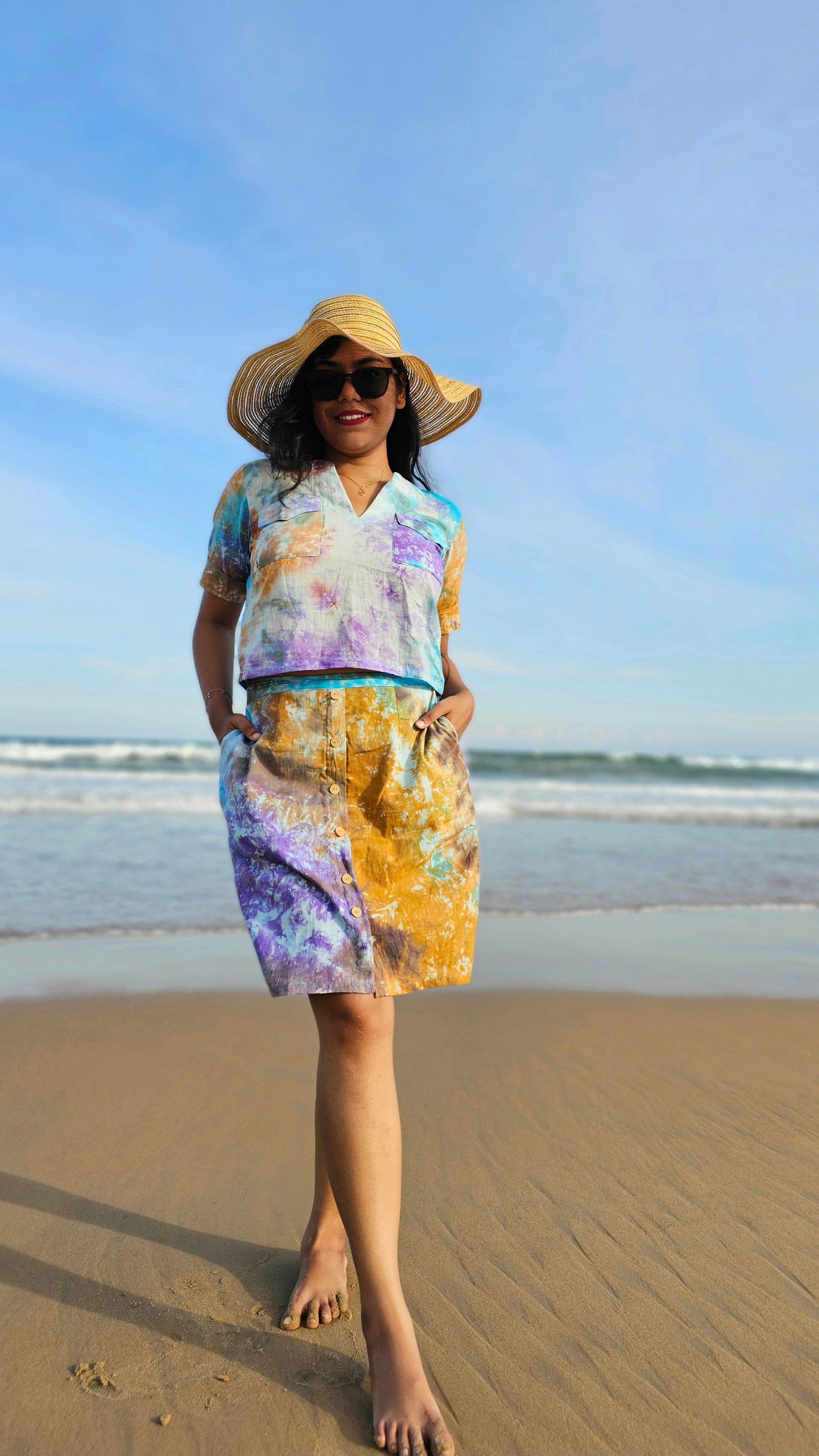 DYEVERSE SKIRT COORD MULTICOLOUR