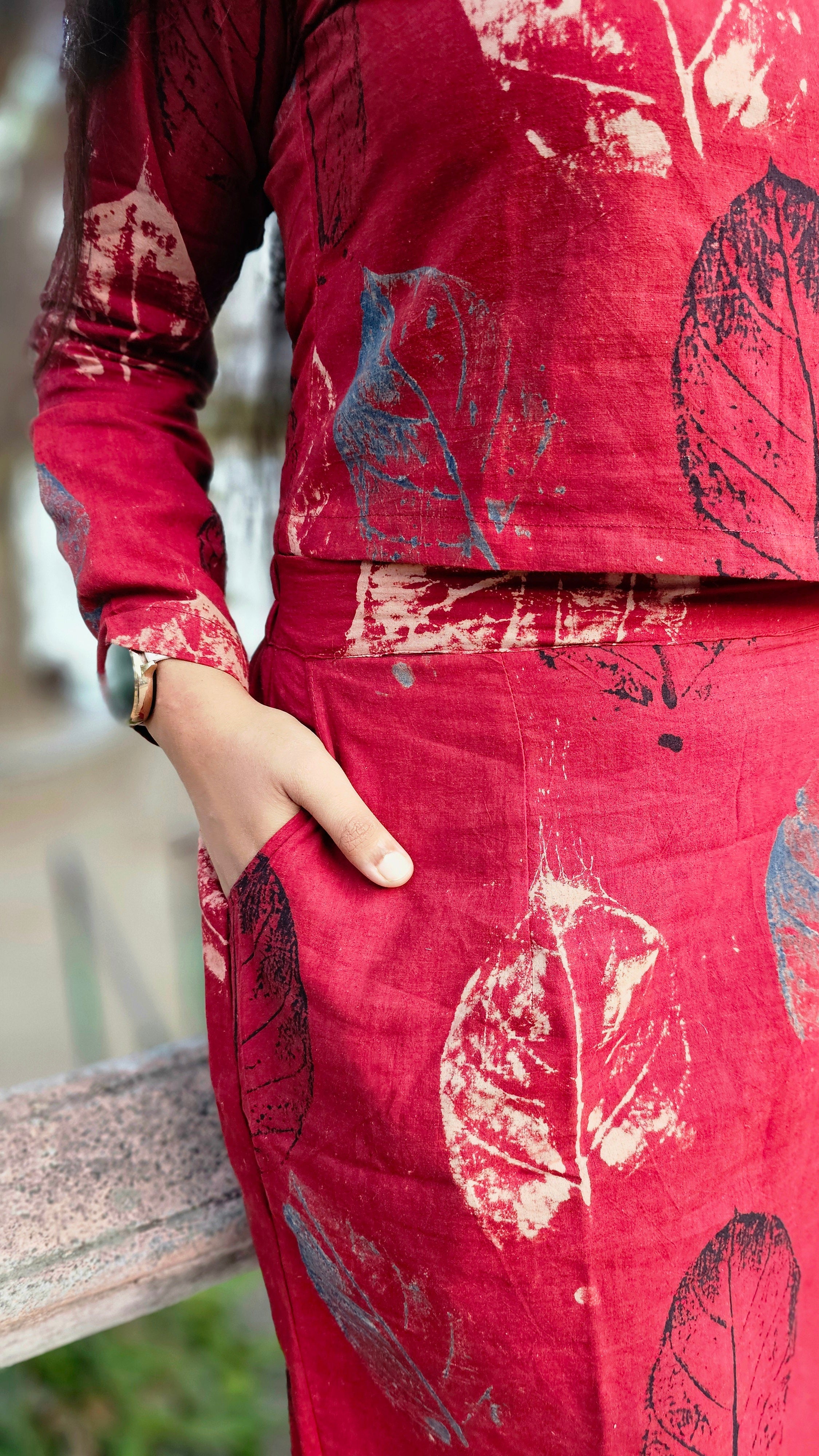 VANYA Ajrakh Co-ord Set