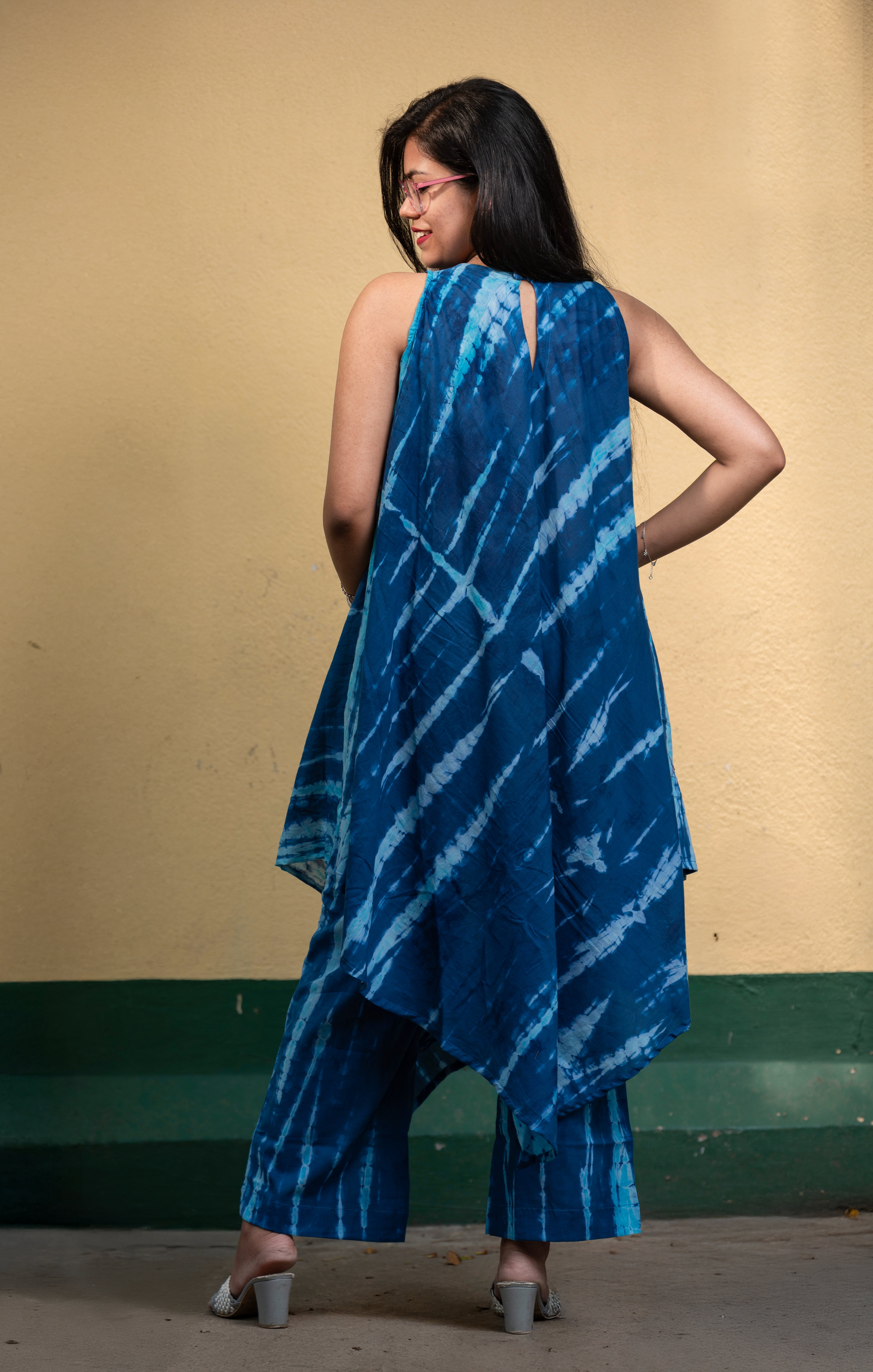 Inara Blue Kurta Pant Set