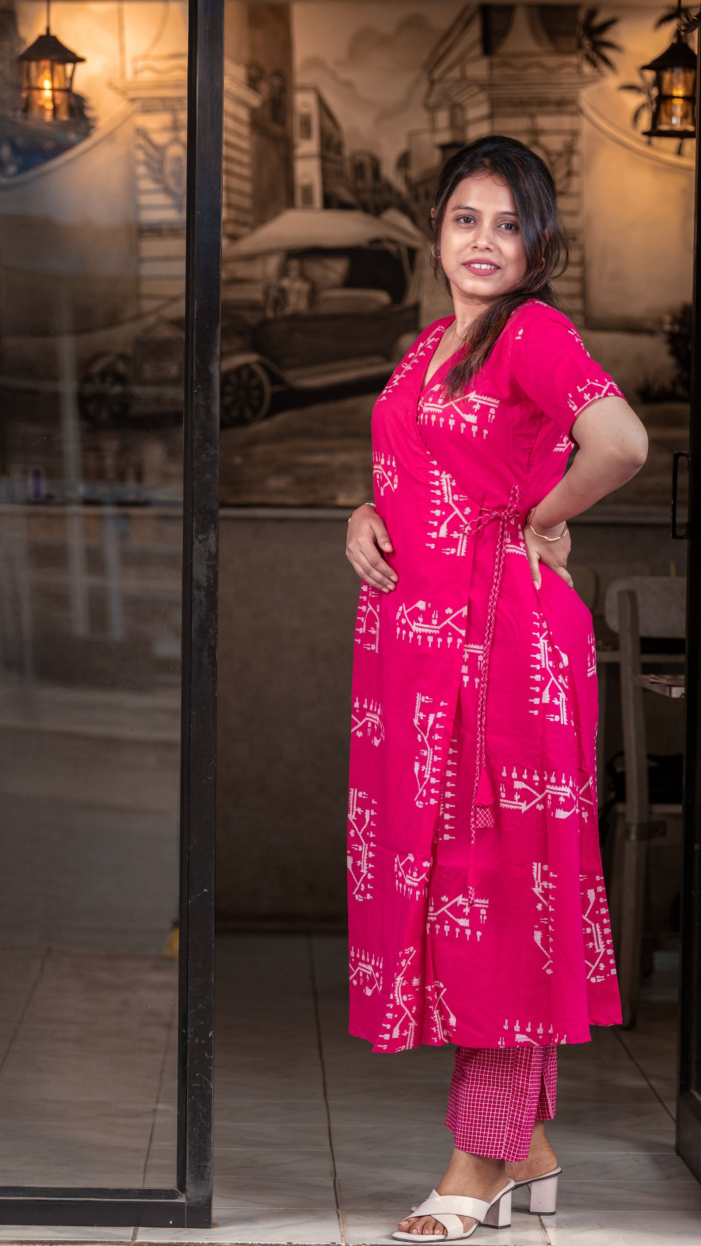 Rose Pink Nivaari Daftar-Fit