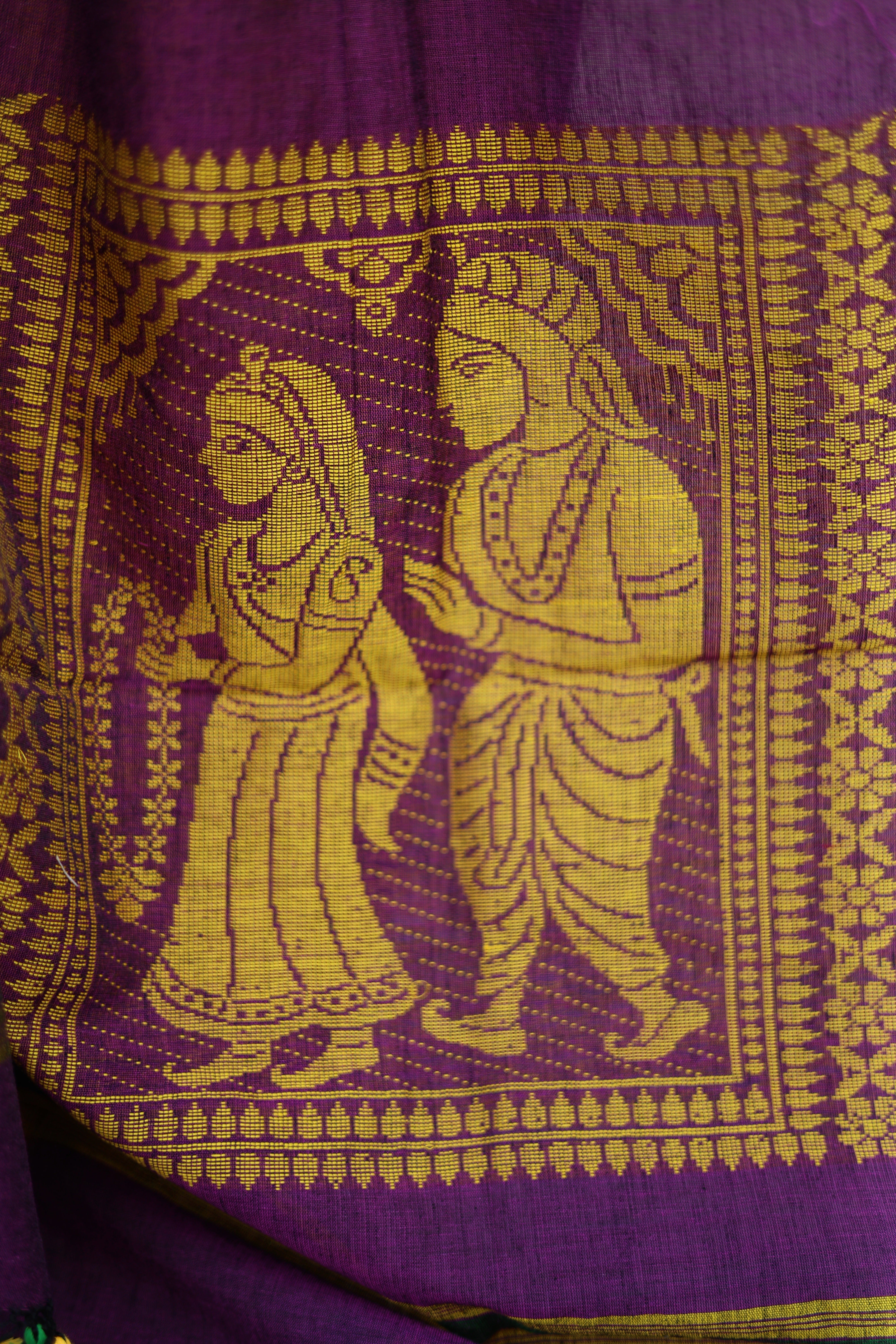 Jamdani Baluchari Suit Set