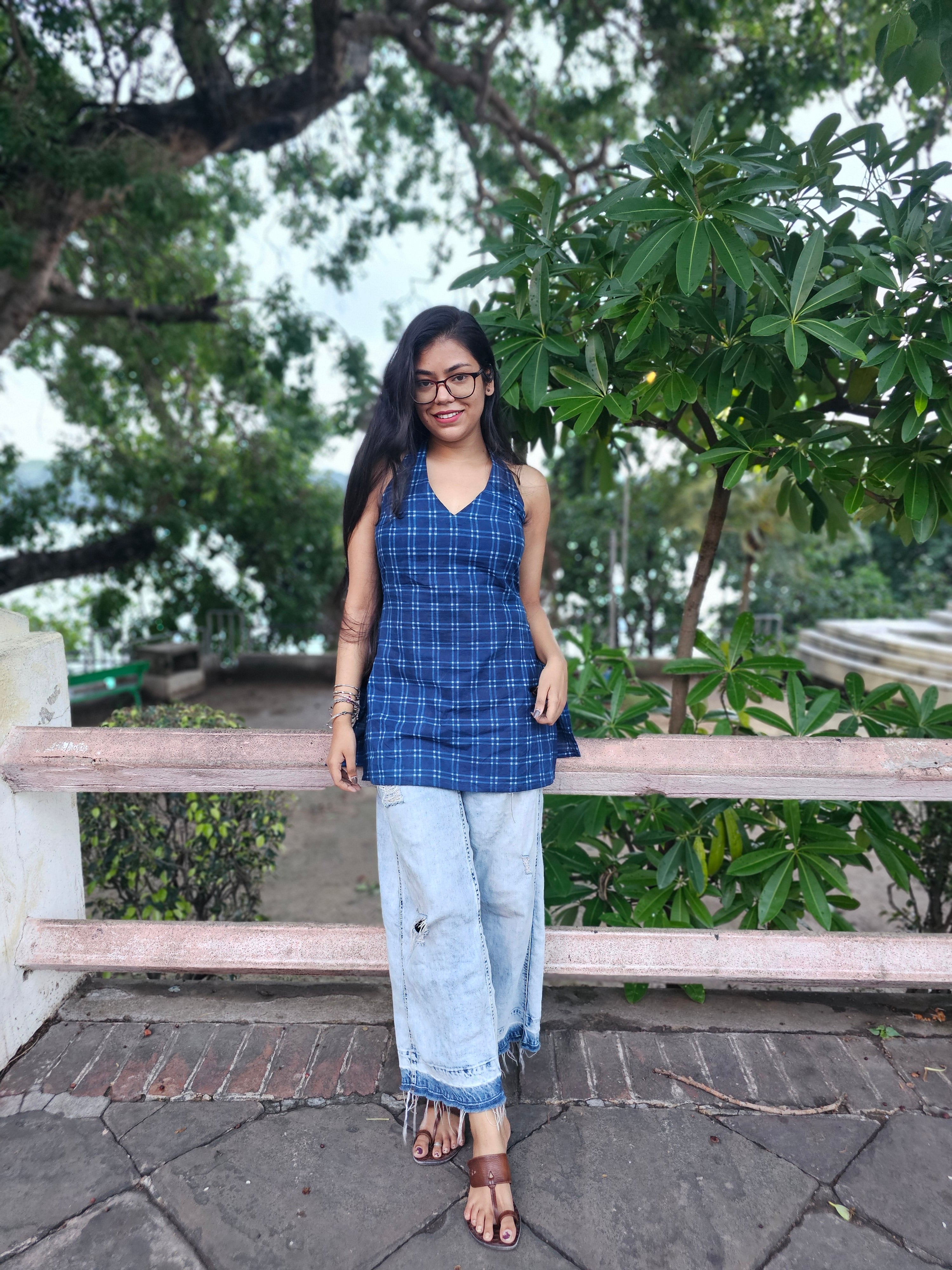 Indigo Short Kurta