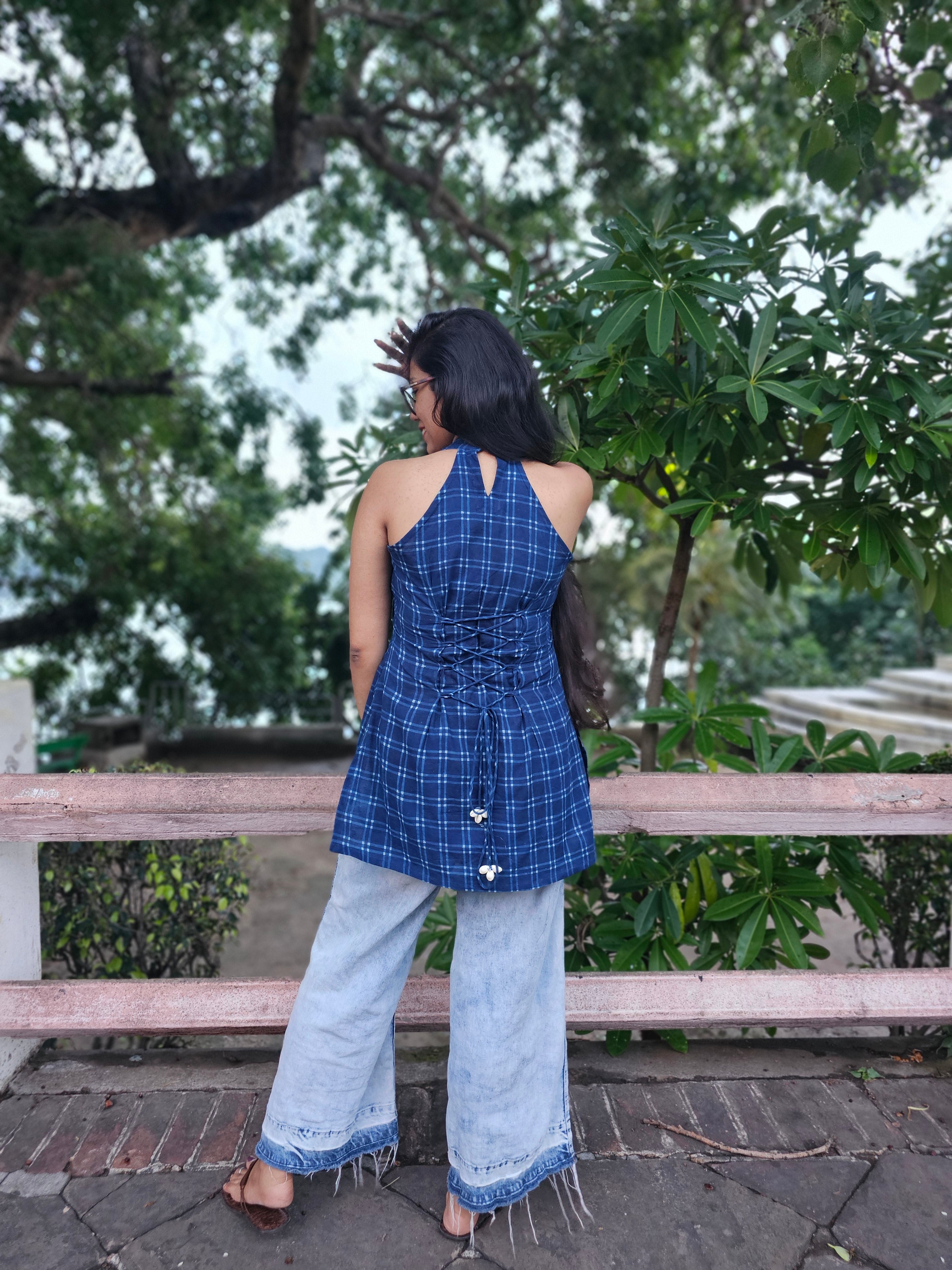 Indigo Short Kurta
