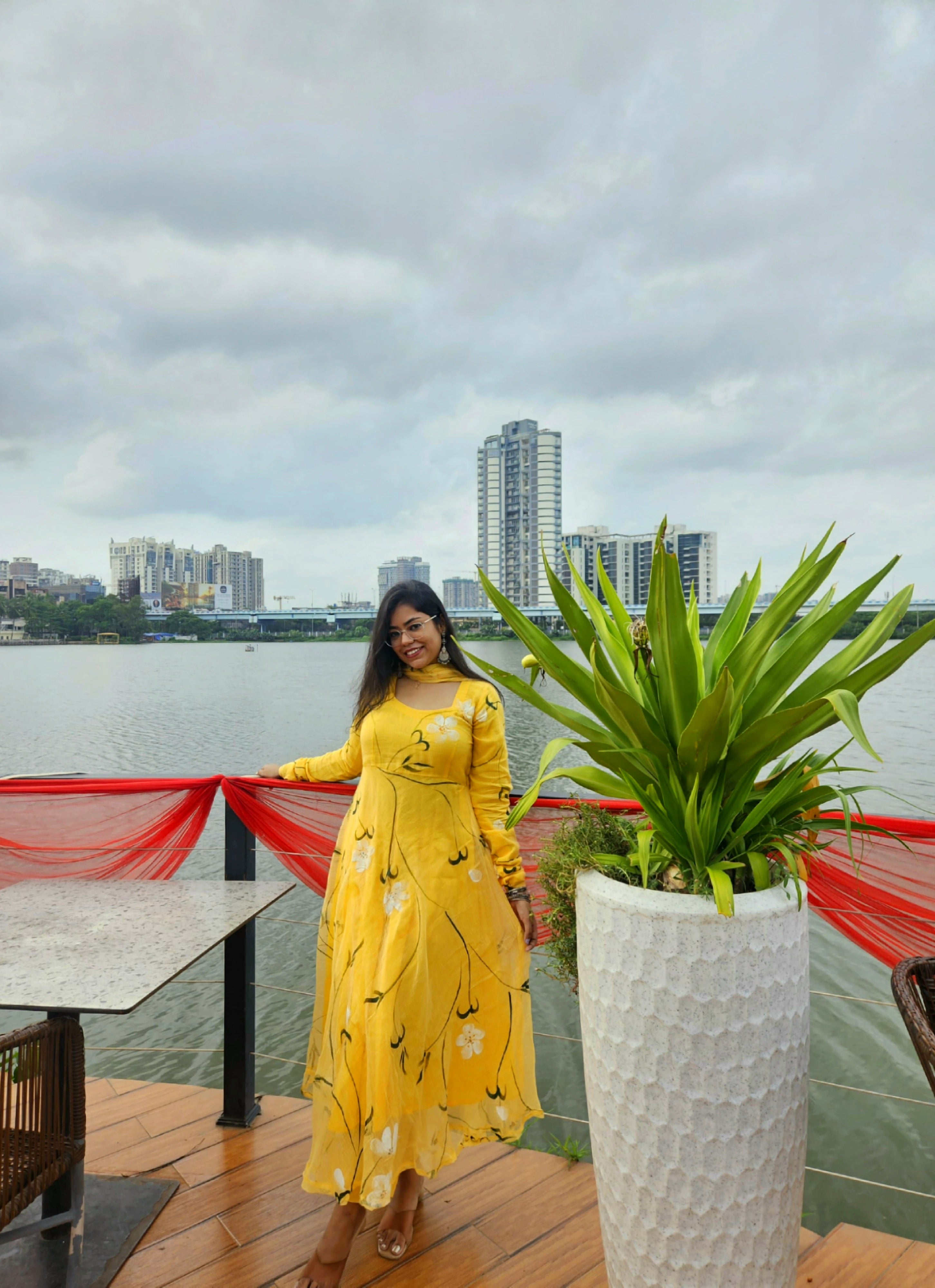 Sunshine Handpainted Kota Doriya Suit Set