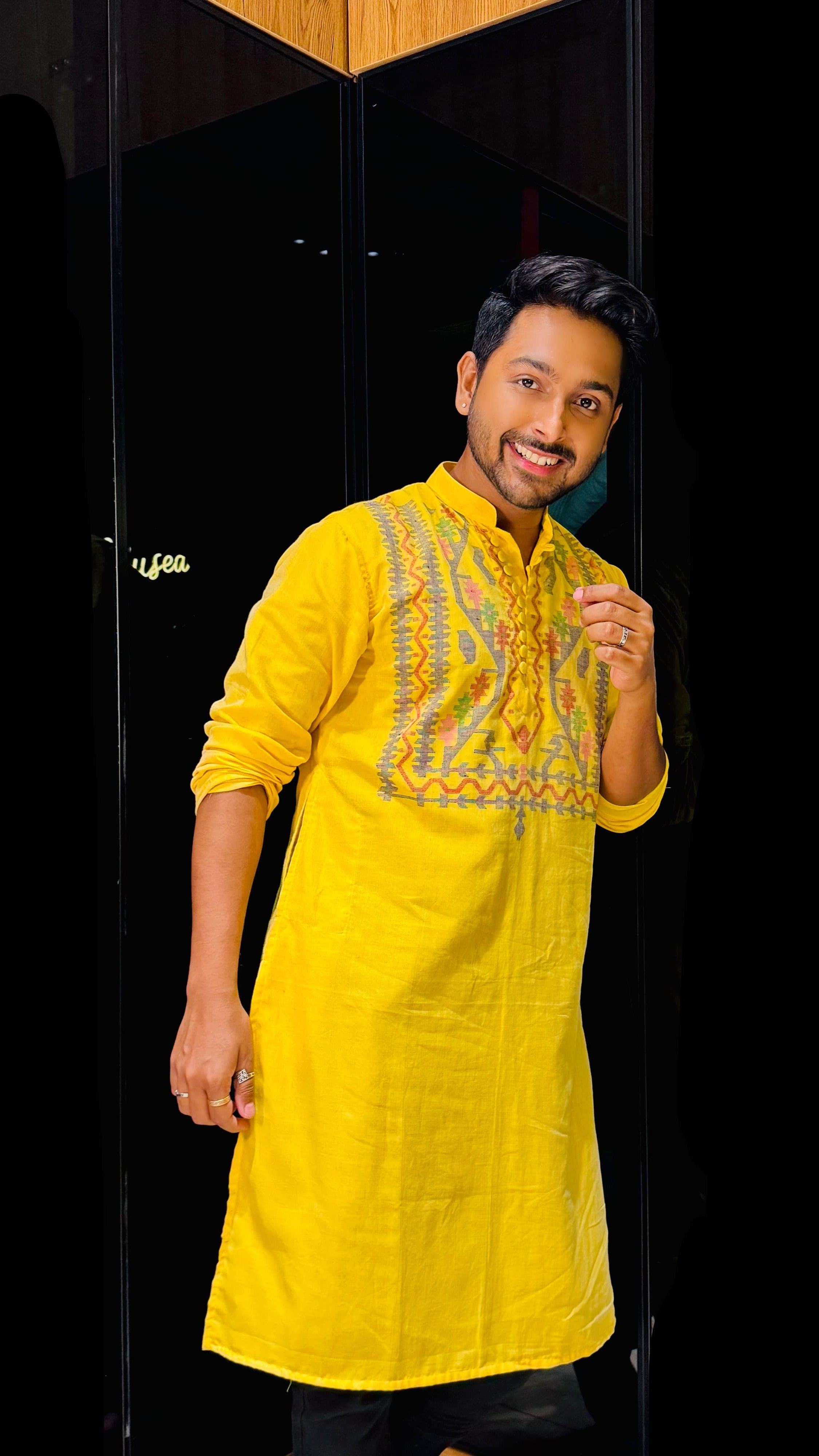 Handloom Jamdani Panjabi