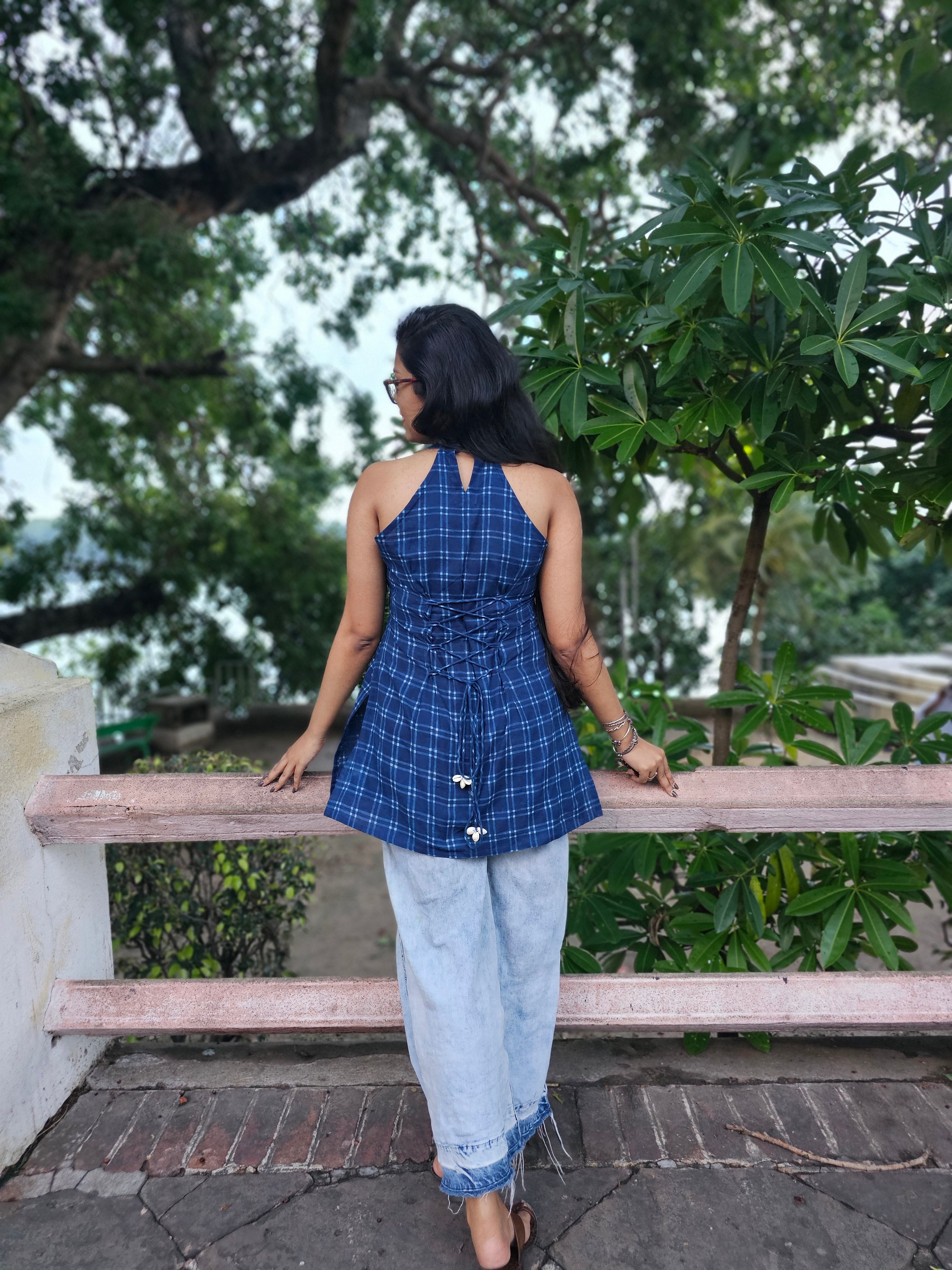 Indigo Short Kurta