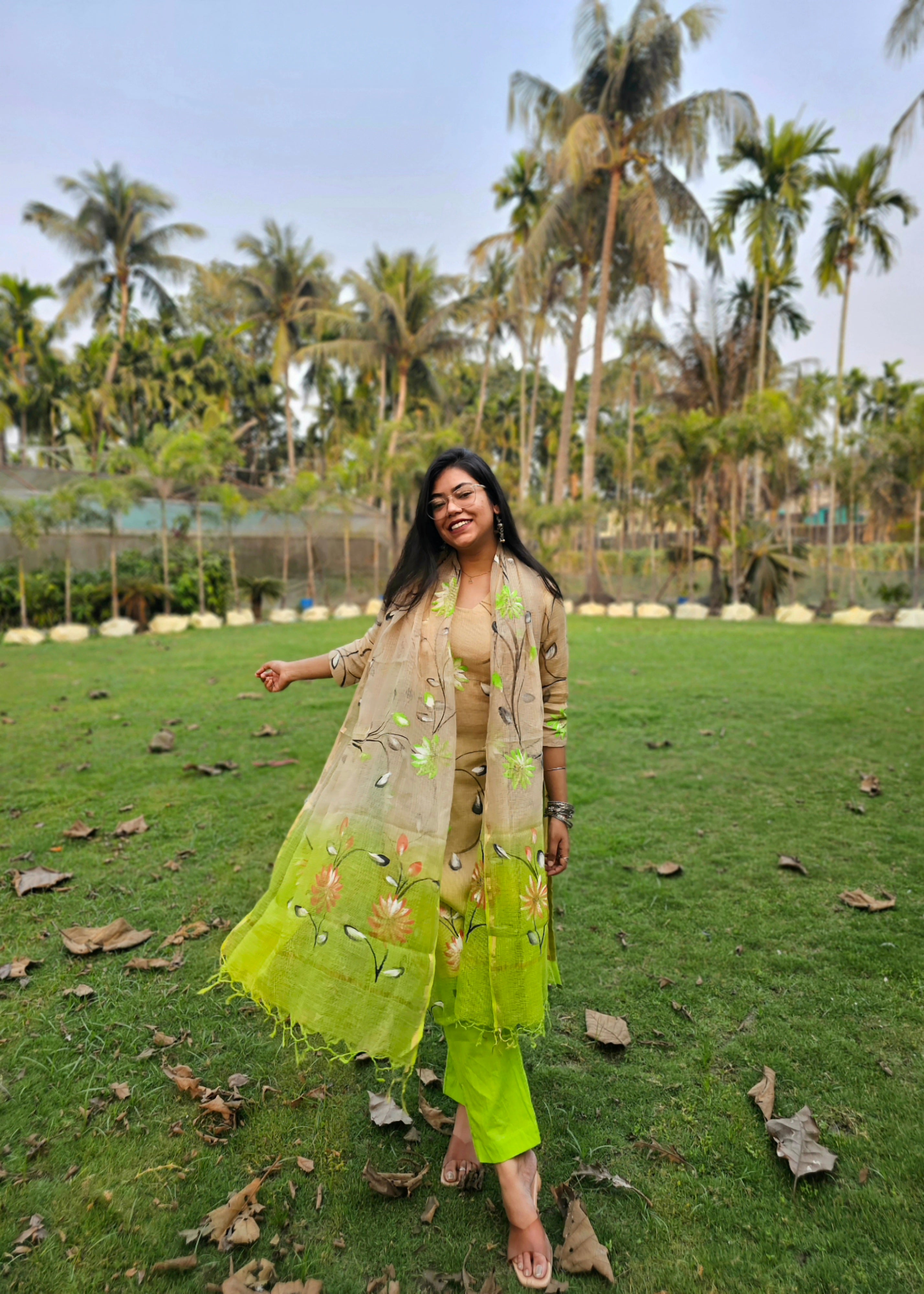 Sunheri – Pure Cotton Kota Doriya Suit Set