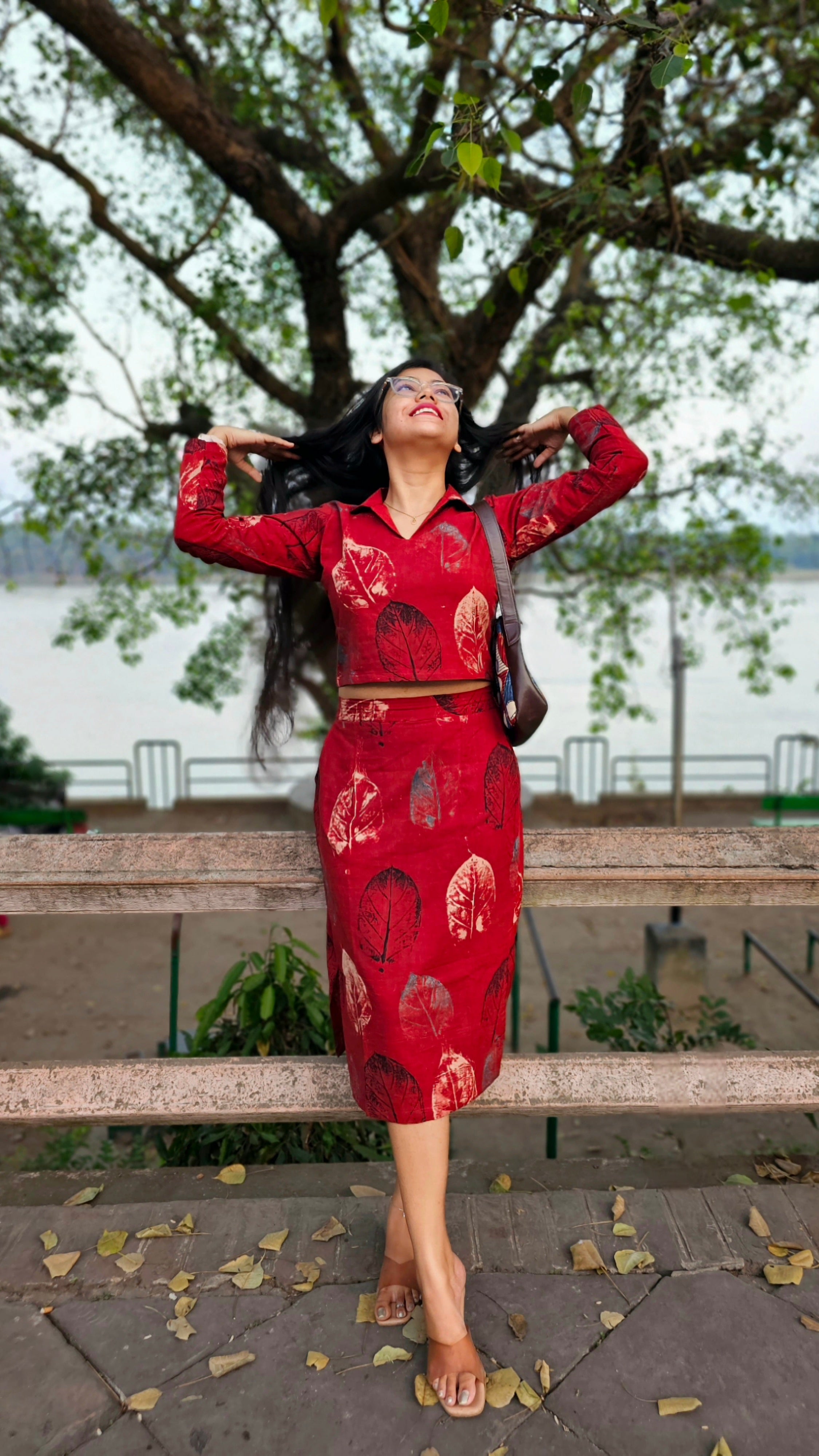 VANYA Ajrakh Co-ord Set