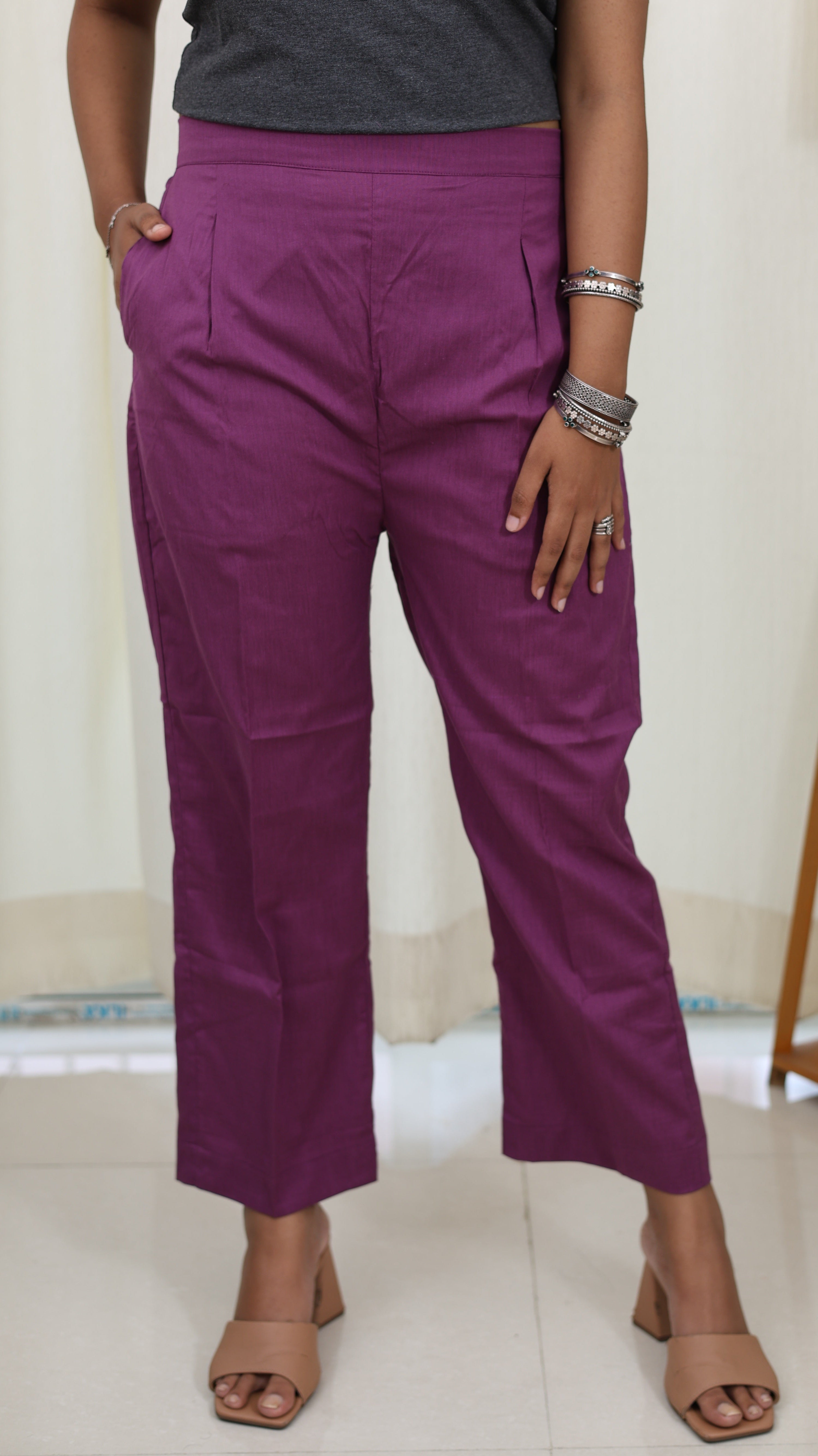 Versa Pant- Dirty Purple