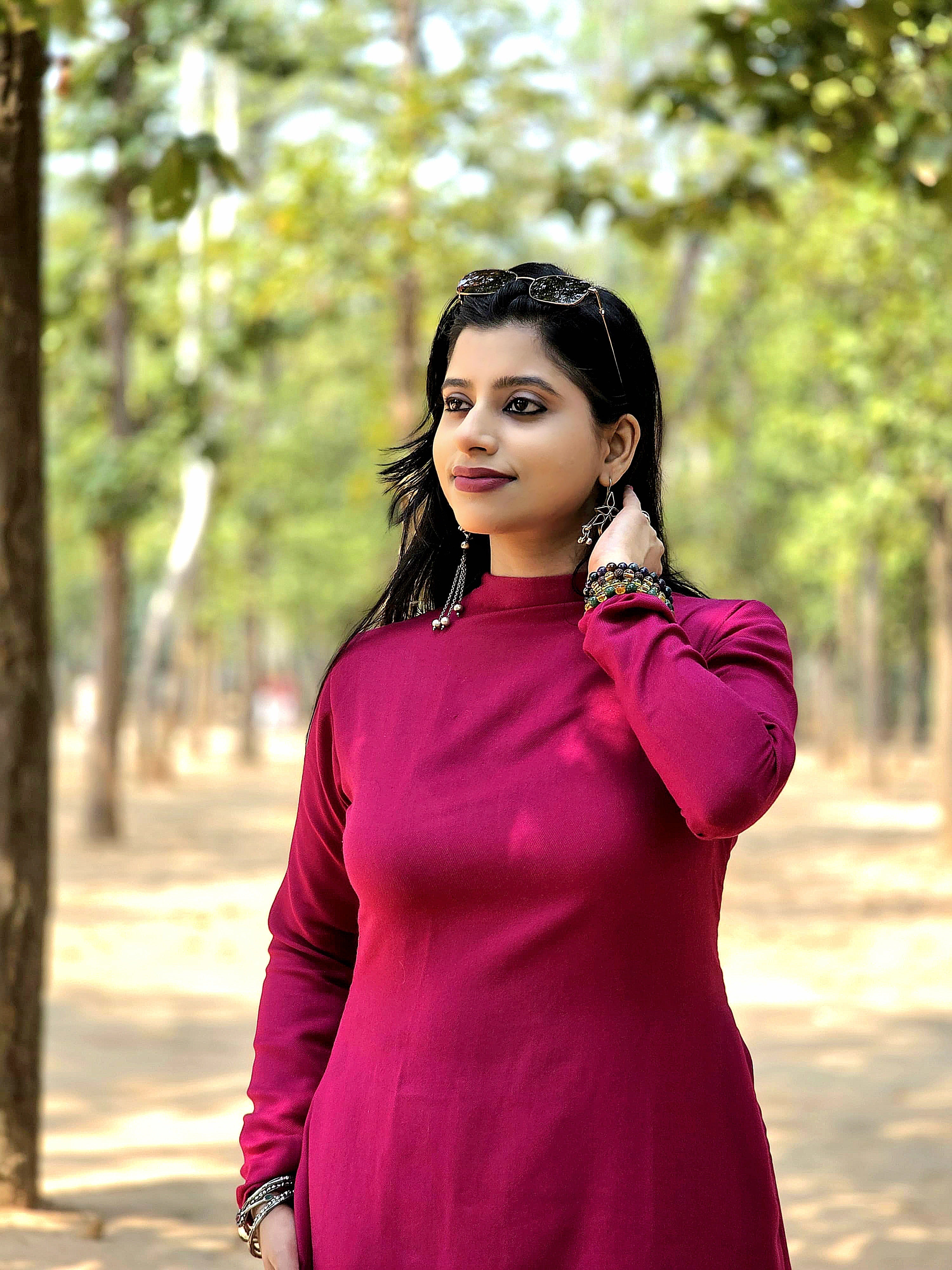 PASHMINA KURTA PANT SET (ROSE PINK)