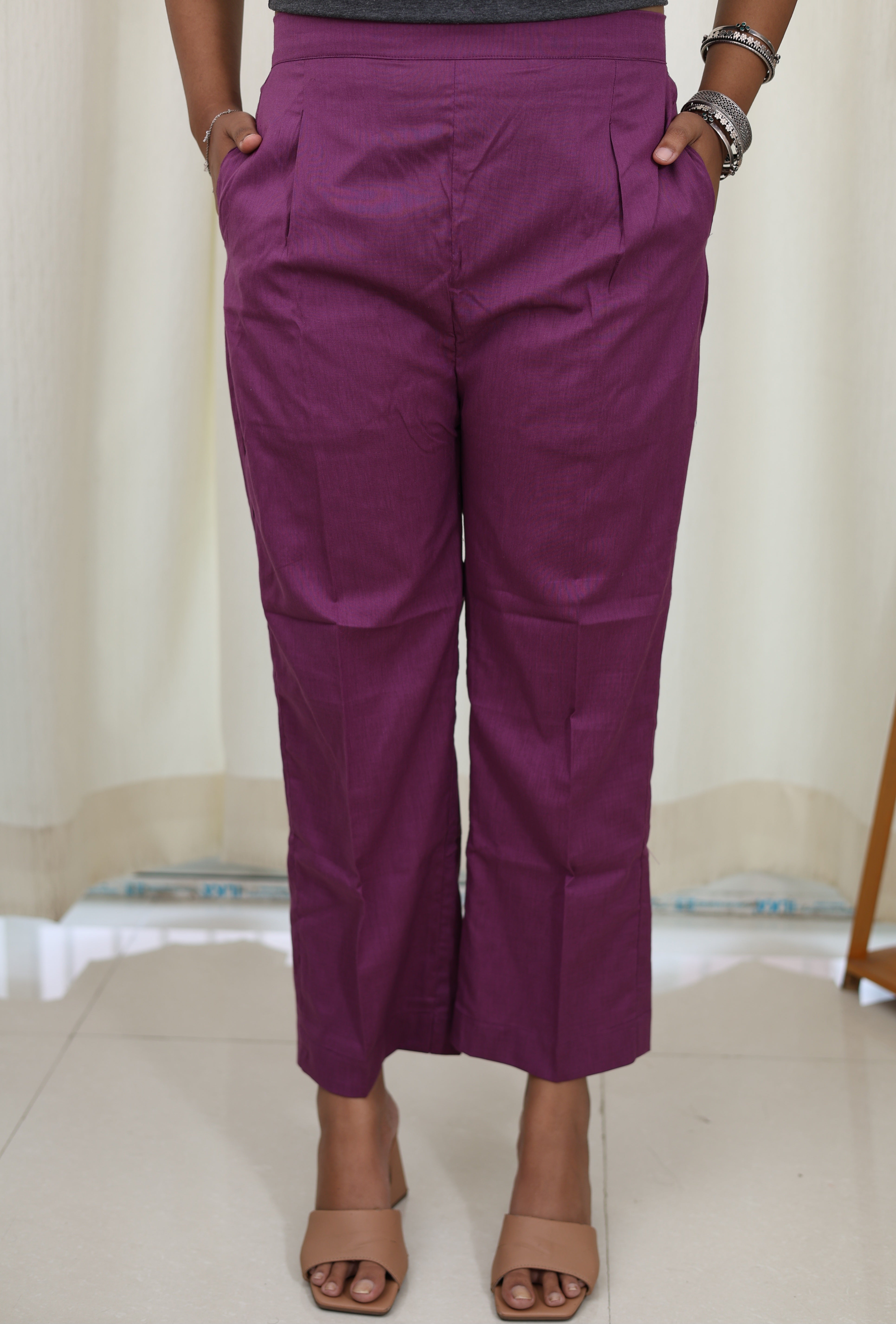 Versa Pant- Dirty Purple